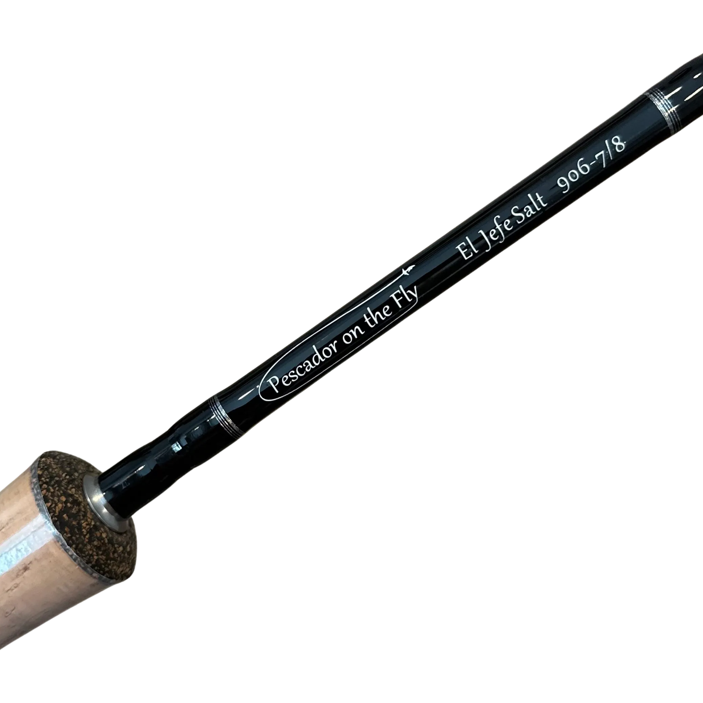 El Jefe Saltwater Fly Fishing Combo Package | 906-8 | 9' Six Section 8 Weight Fly Rod And Reel Outfit