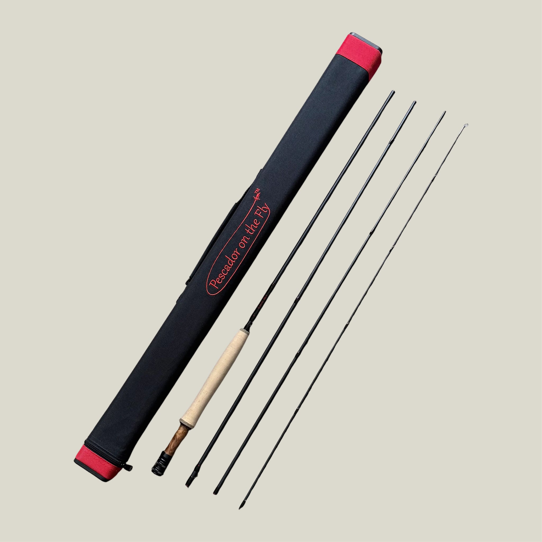 coronado deluxe fly fishing rod El Jefe v2 8' 3 Weight Four-Section Fly Rod