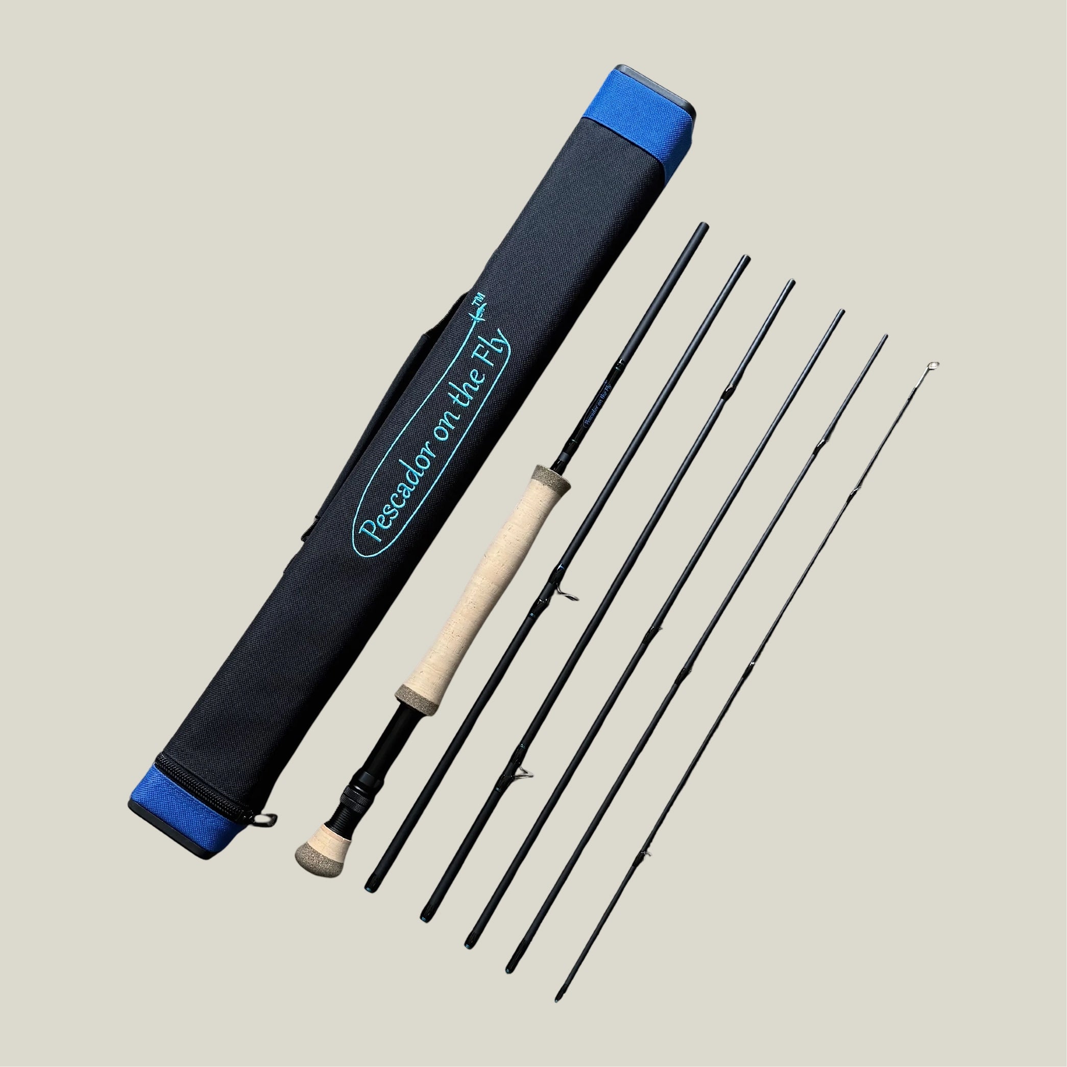 El Jefe v2 9' 8 Weight Six Section Travel Fly Rod