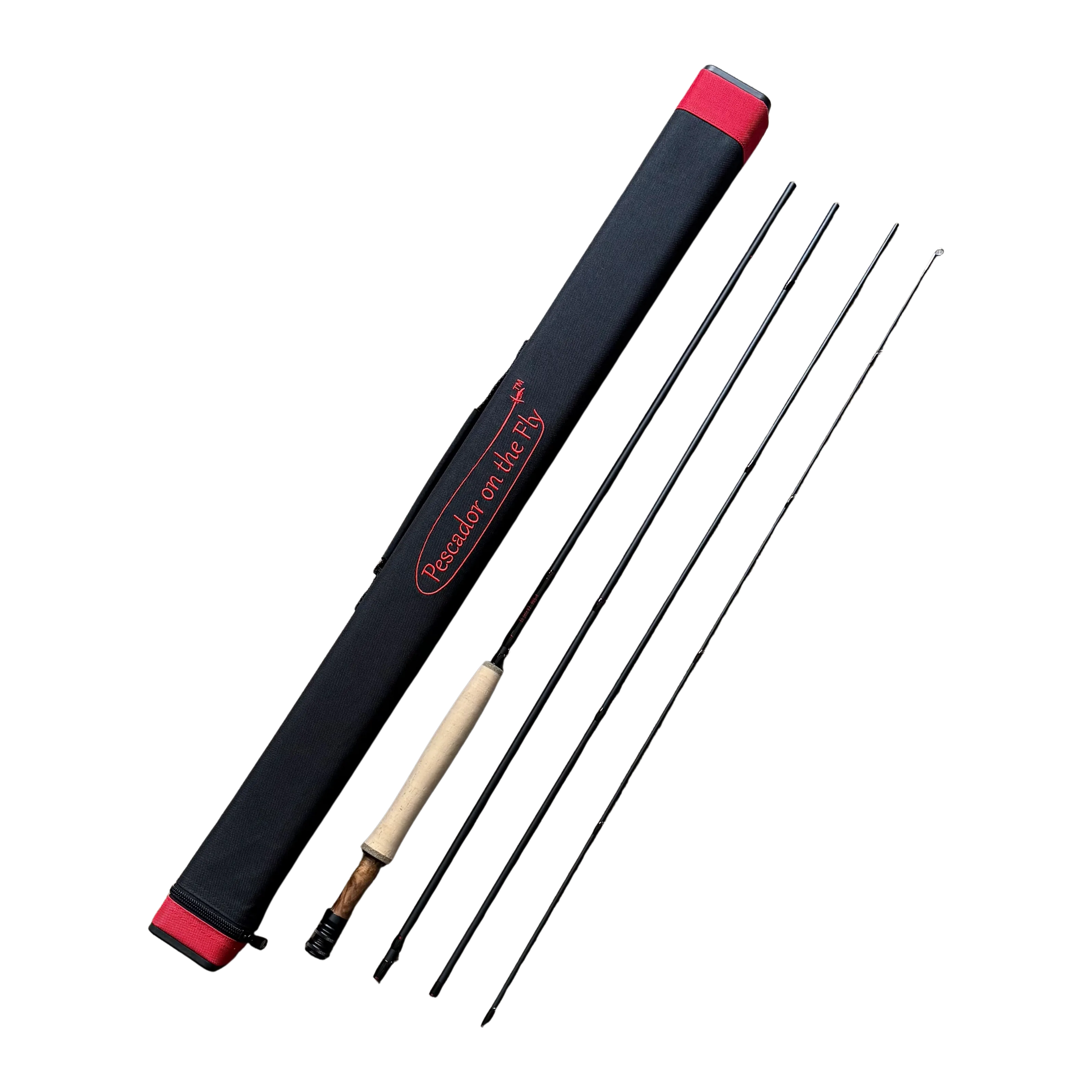 El Jefe v2 8' 3 Weight Four Section Fly Rod & Reel Combo