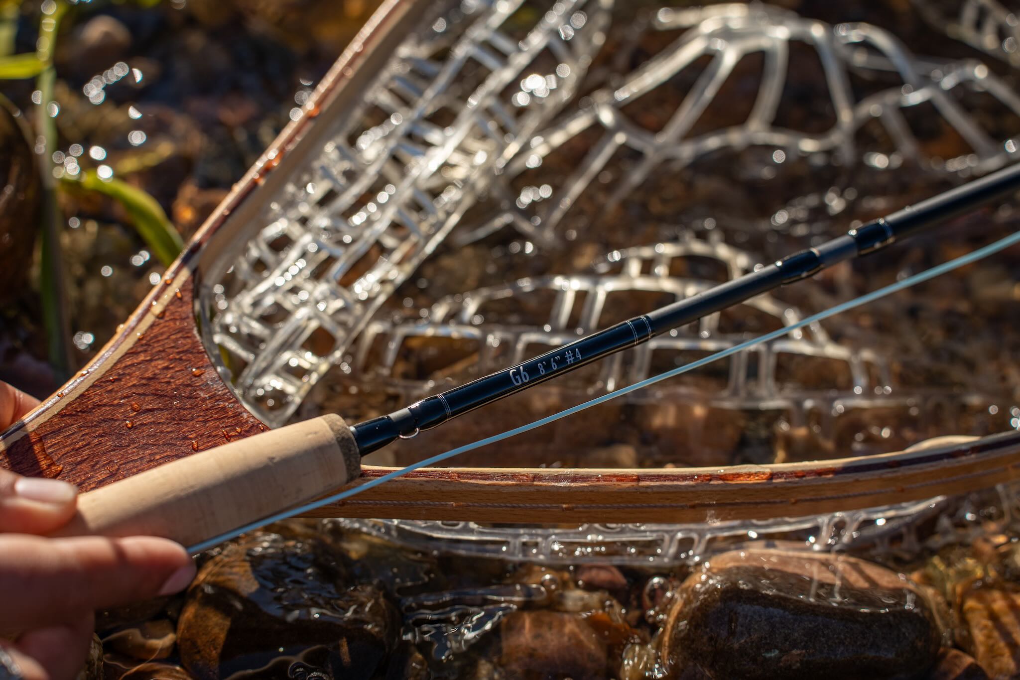 El Rey G6 8’6” 4 Weight Six Section Travel Fly Rod