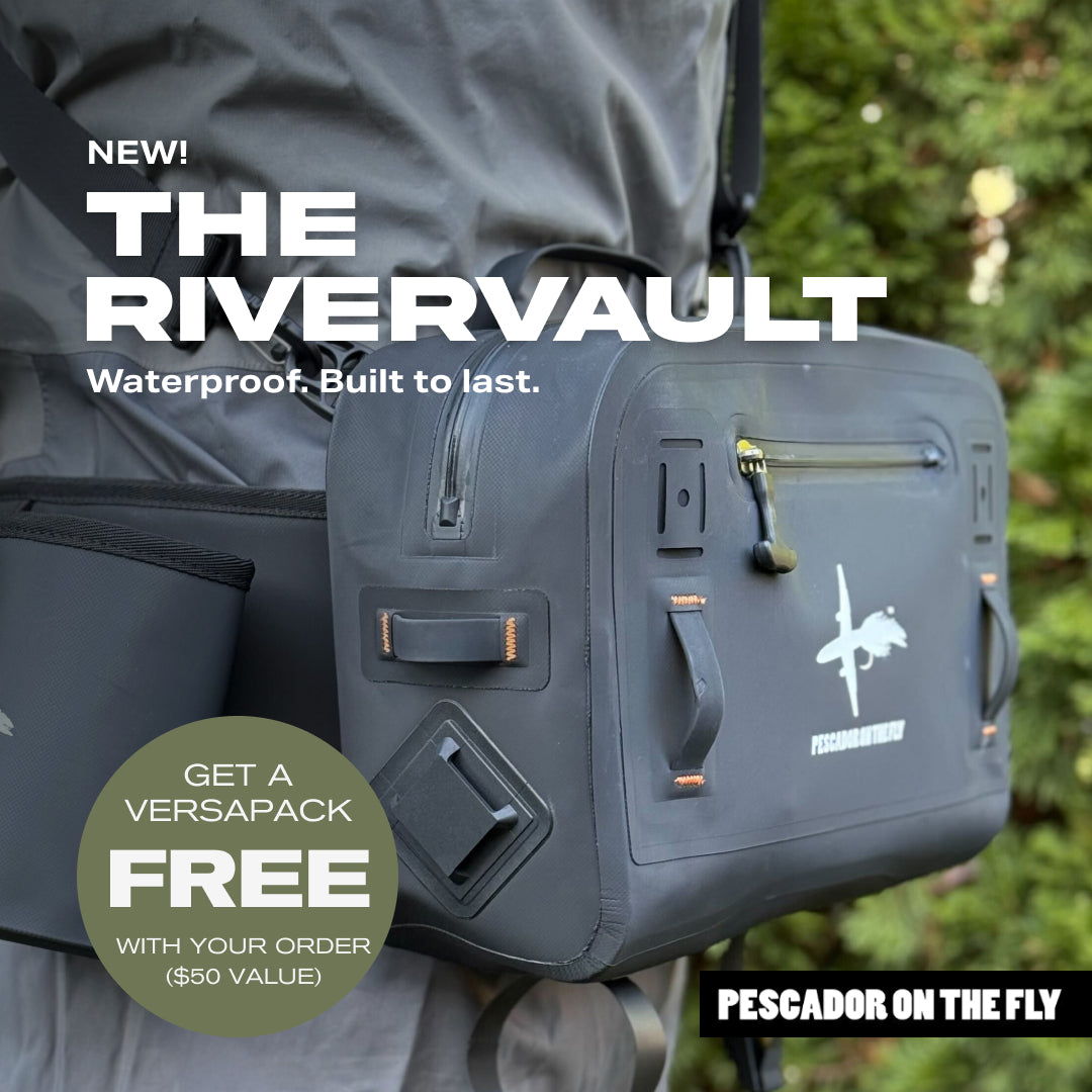 RIVERVAULT - WATERPROOF FLY FISHING LUMBAR OR HIP PACK
