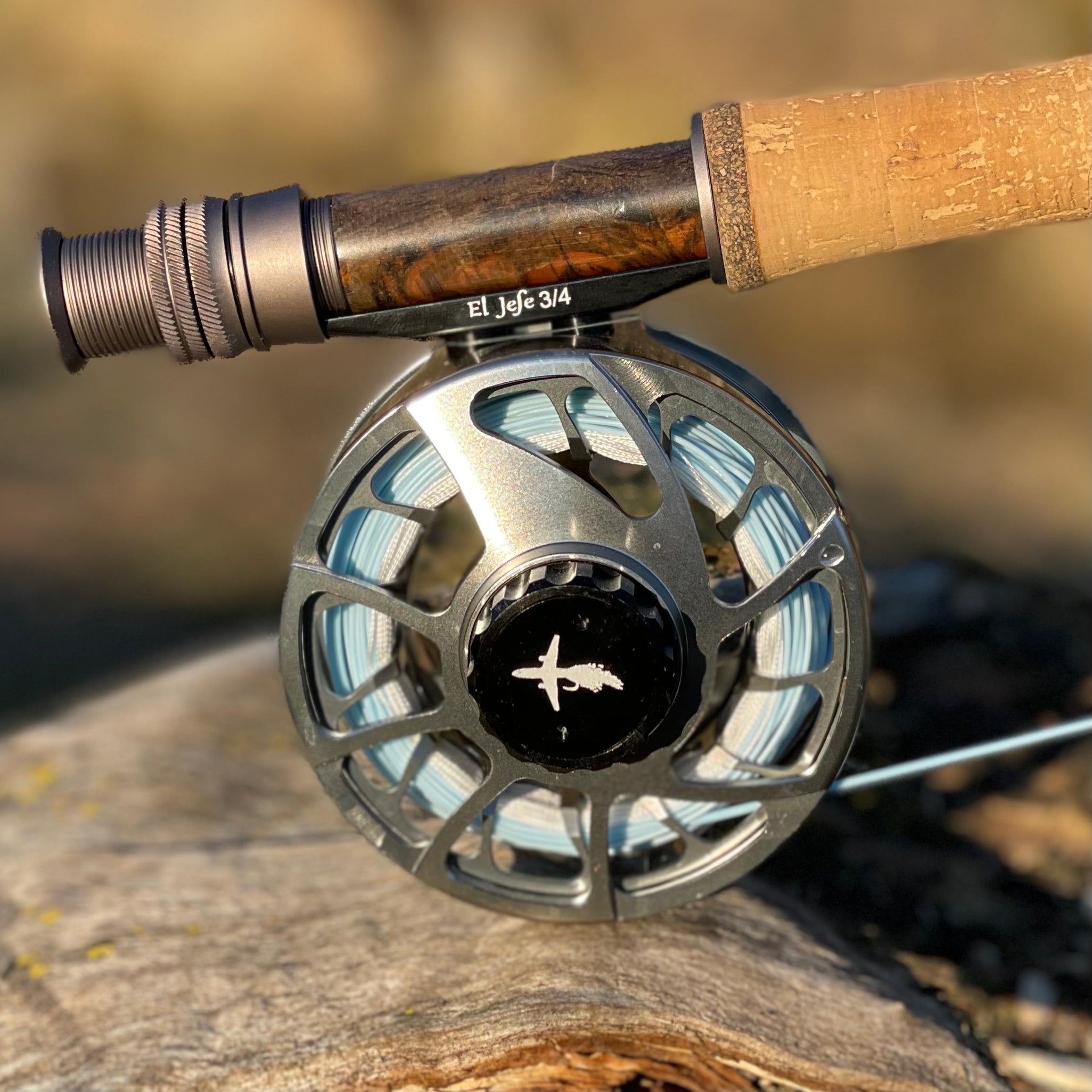 El Jefe Fly Fishing Reels | Pre-Spooled with Backing & Fly Line | 2–10 Weight | Fresh & Saltwater Ready