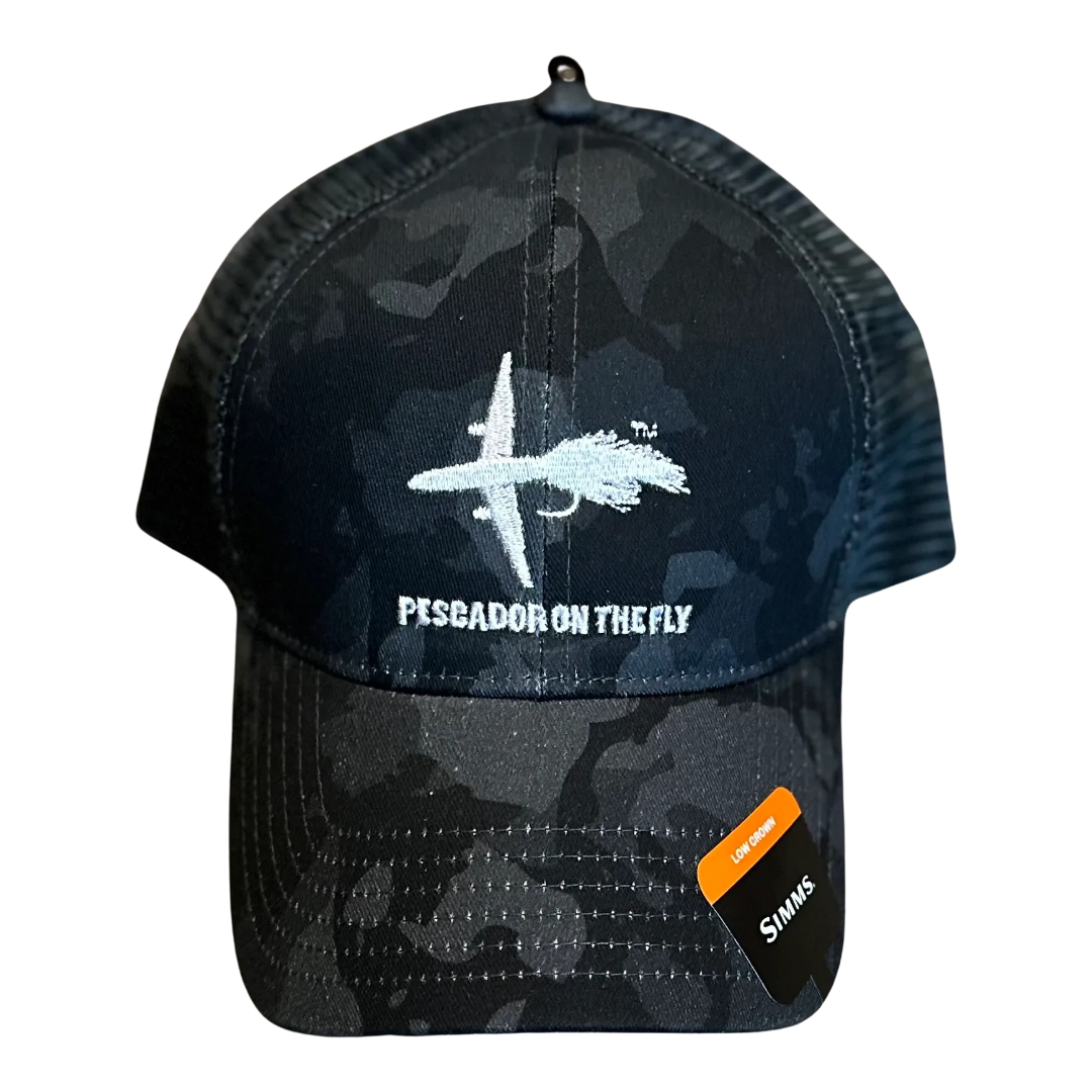 Simms Airplane Deceiver Trucker Hat or Everyday Beanie