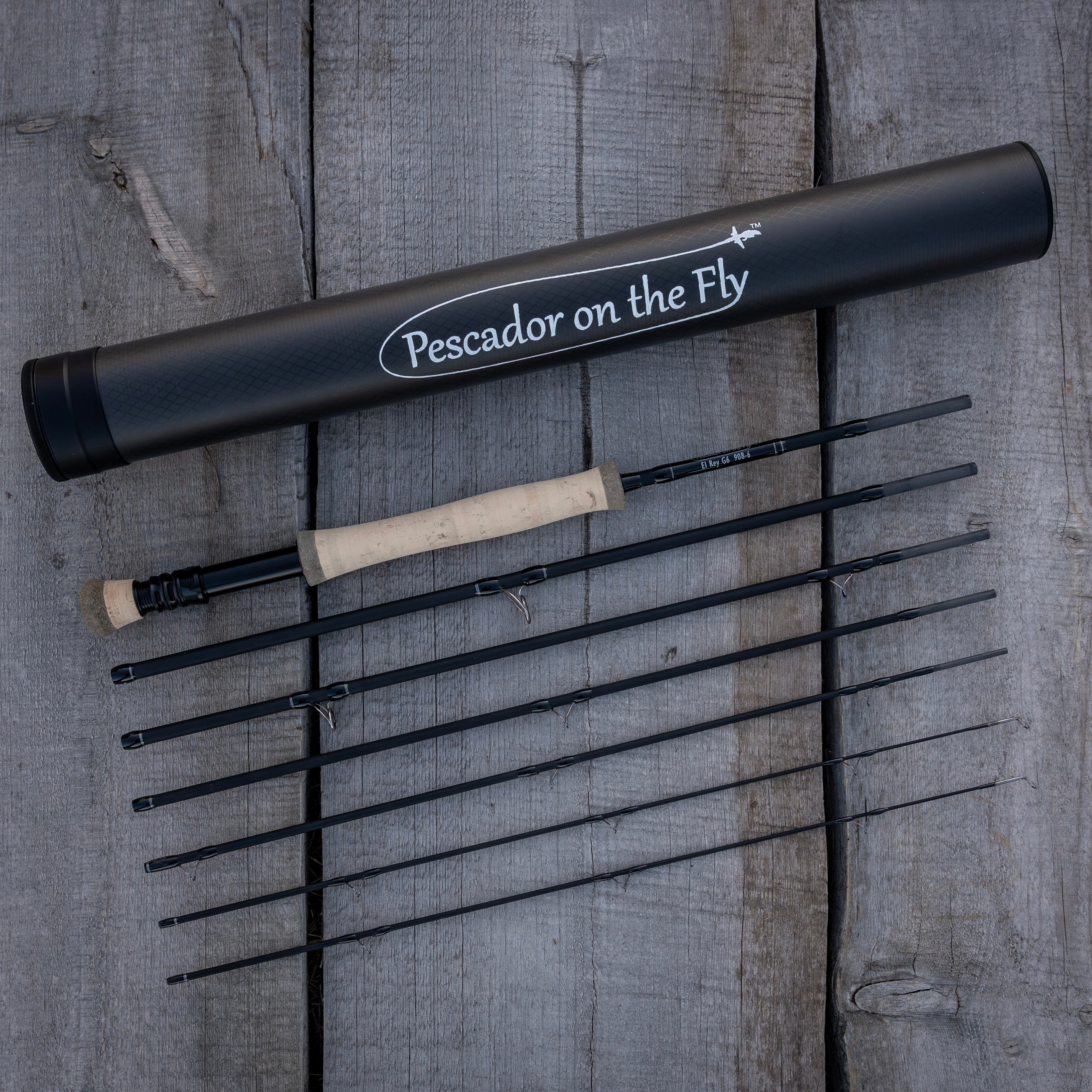 El Rey G6 9’ 8 Weight Six Section Travel Fly Rod