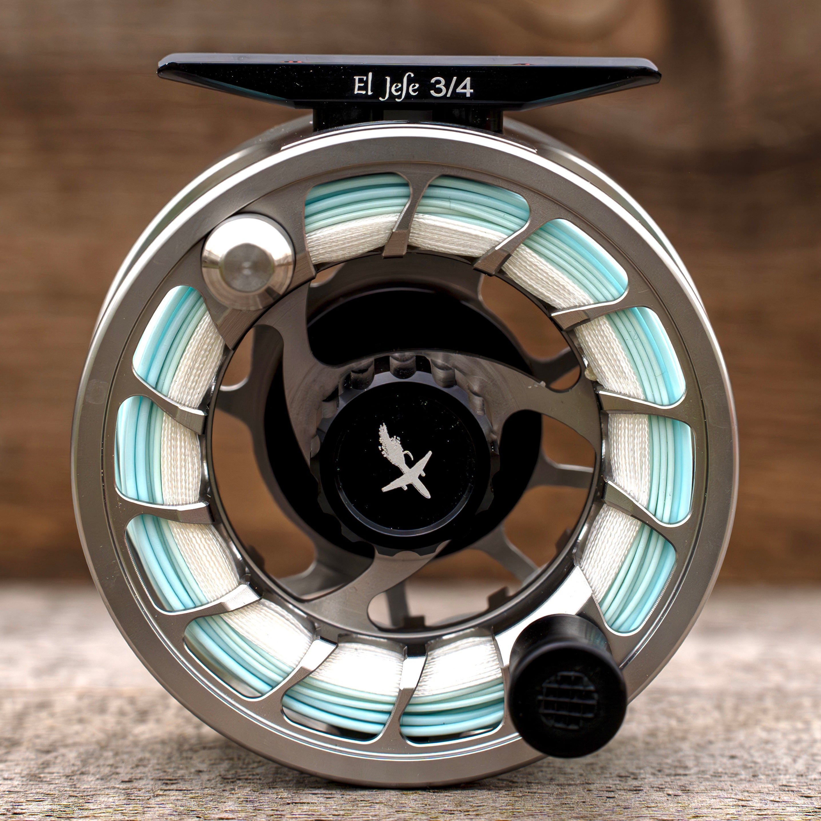 El Jefe Fly Fishing Reels | Pre-Spooled with Backing & Fly Line | 2–10 Weight | Fresh & Saltwater Ready
