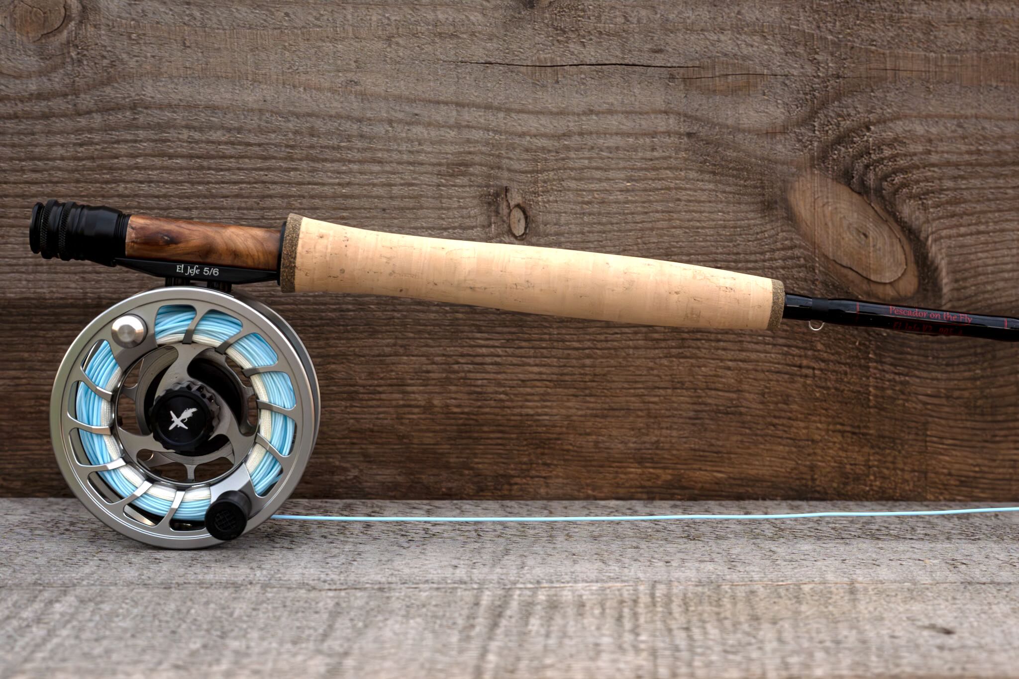 El Jefe v2 9’ 6 Weight Four Section Fly Rod & Reel Combo