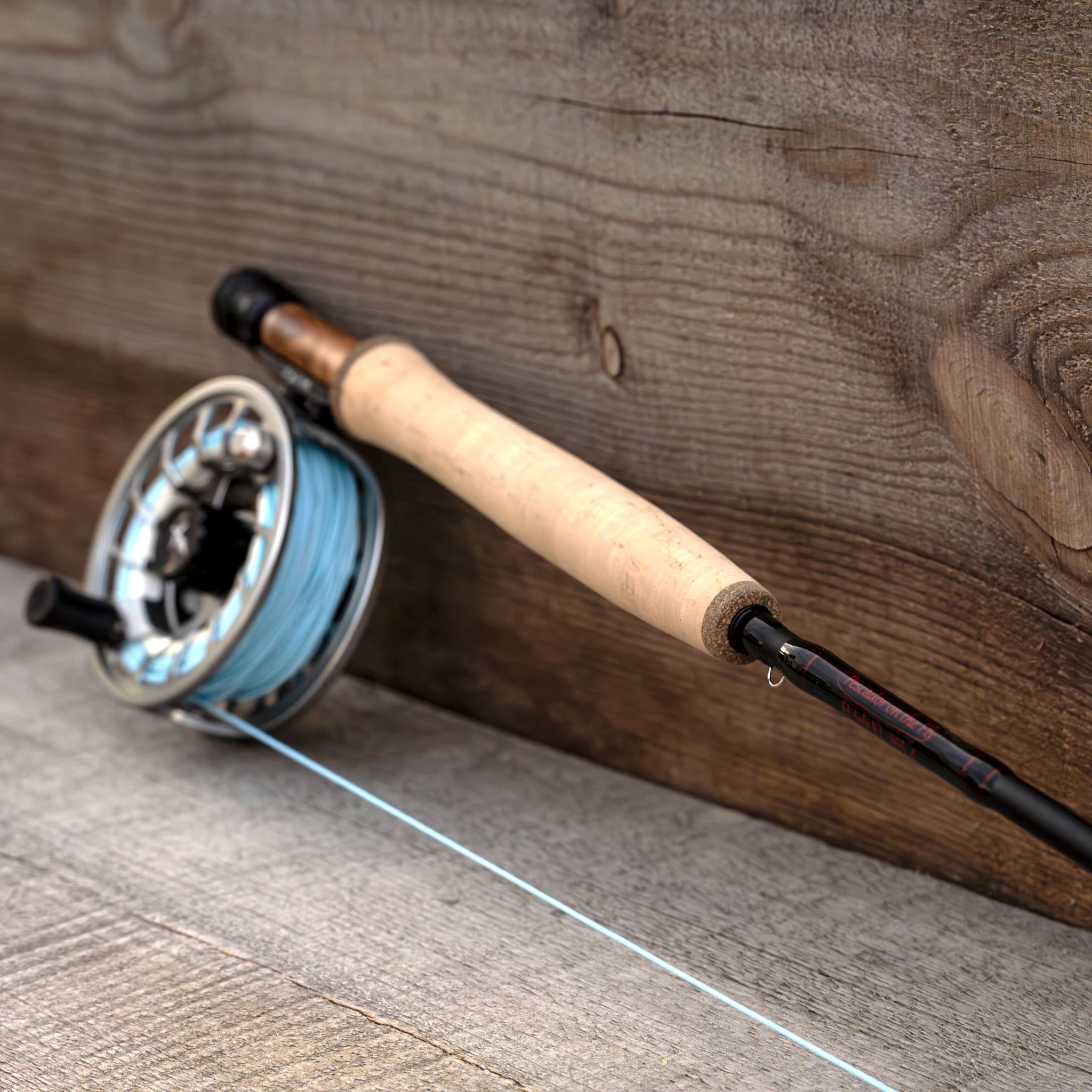 El Jefe v2 8' 3 Weight Four Section Fly Rod & Reel Combo