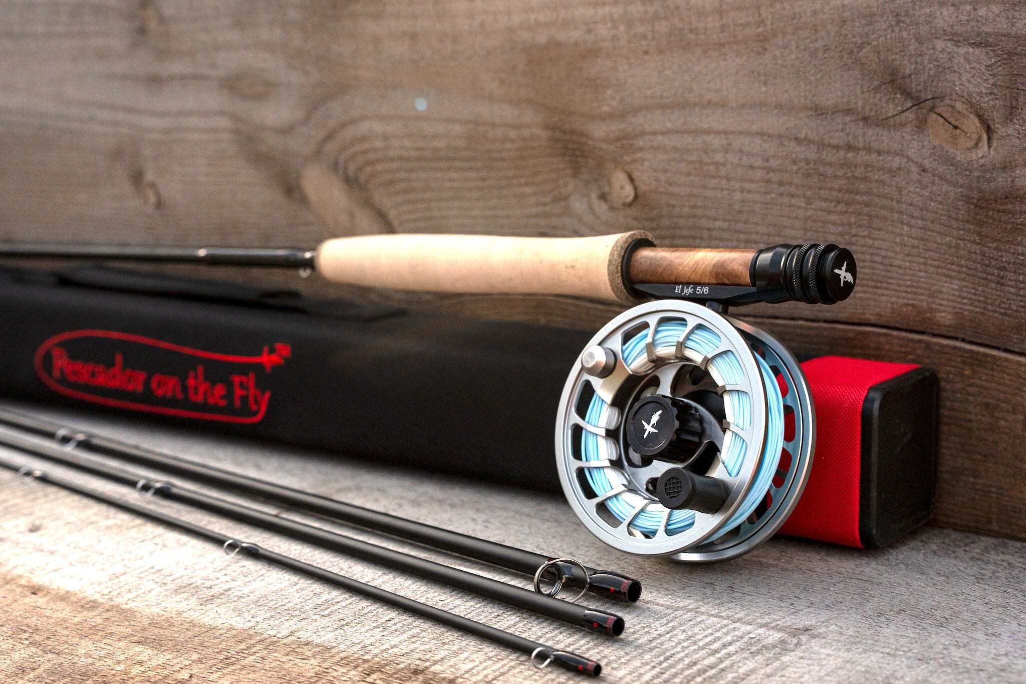 El Jefe v2 9’ 6 Weight Four Section Fly Rod & Reel Combo