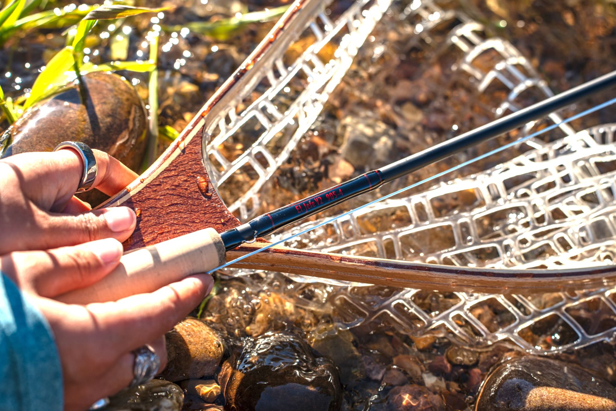 El Jefe v2 8’6” 4 Weight Four Section Fly Rod