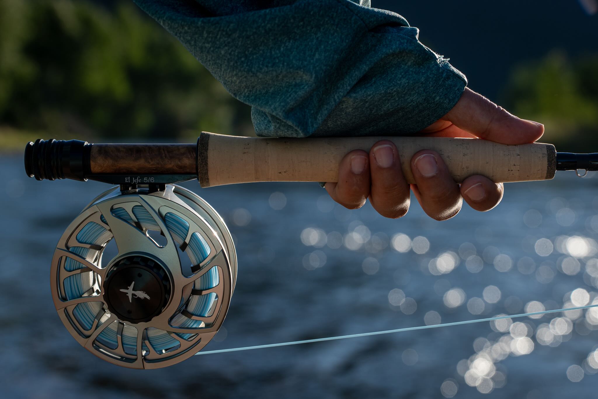 El Jefe v2 9’ 5 Weight Six Section Travel Fly Rod & Reel Combo