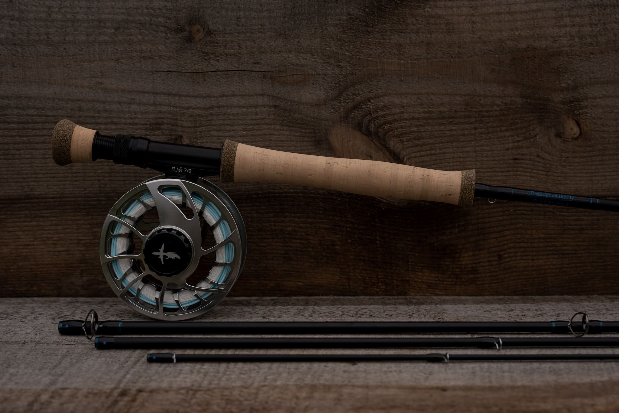 El Jefe v2 9’ 9 Weight Four Section Fly Rod & Reel Combo