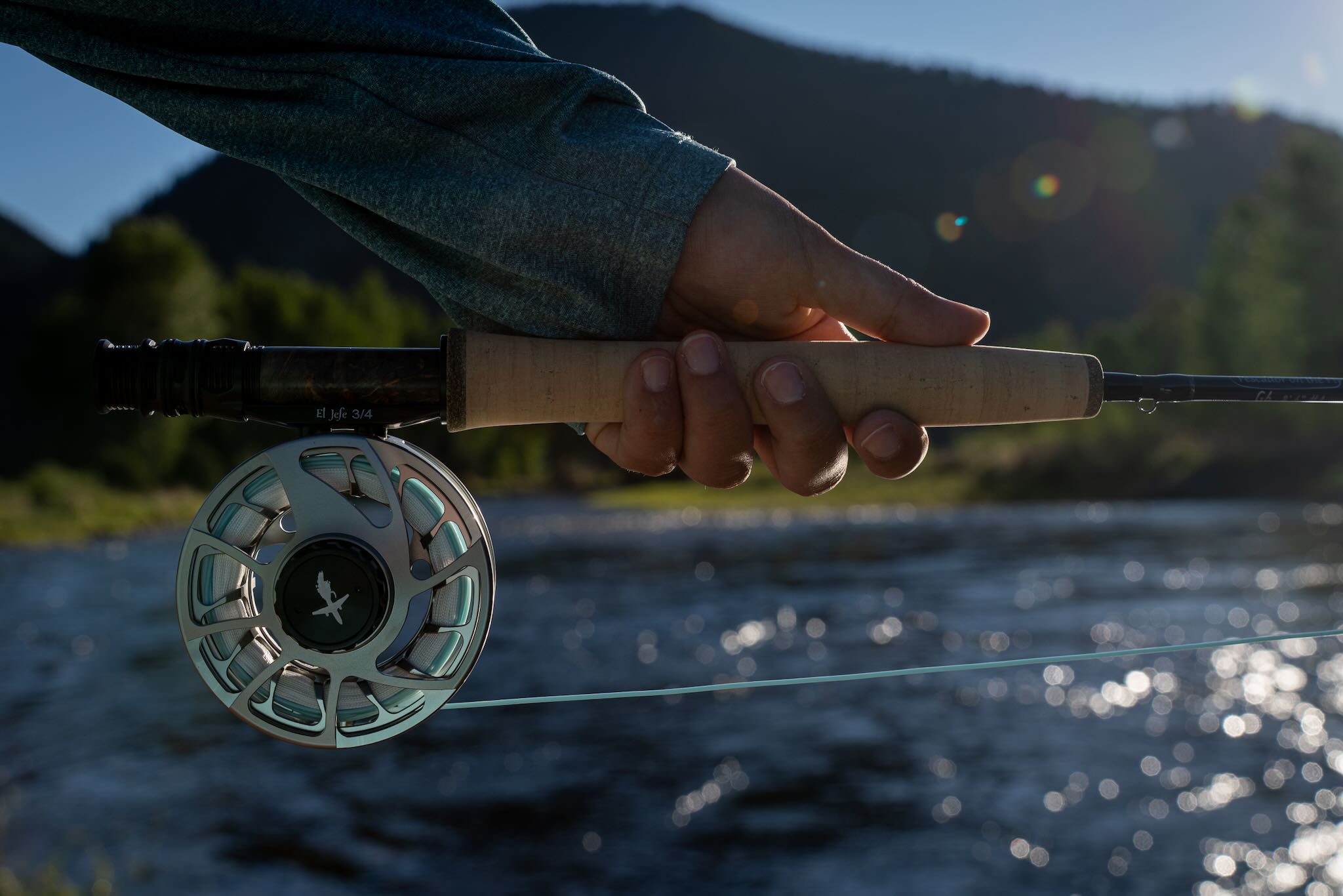 El Rey G6 8’6” 4 Weight Six Section Travel Fly Rod & Reel Combo