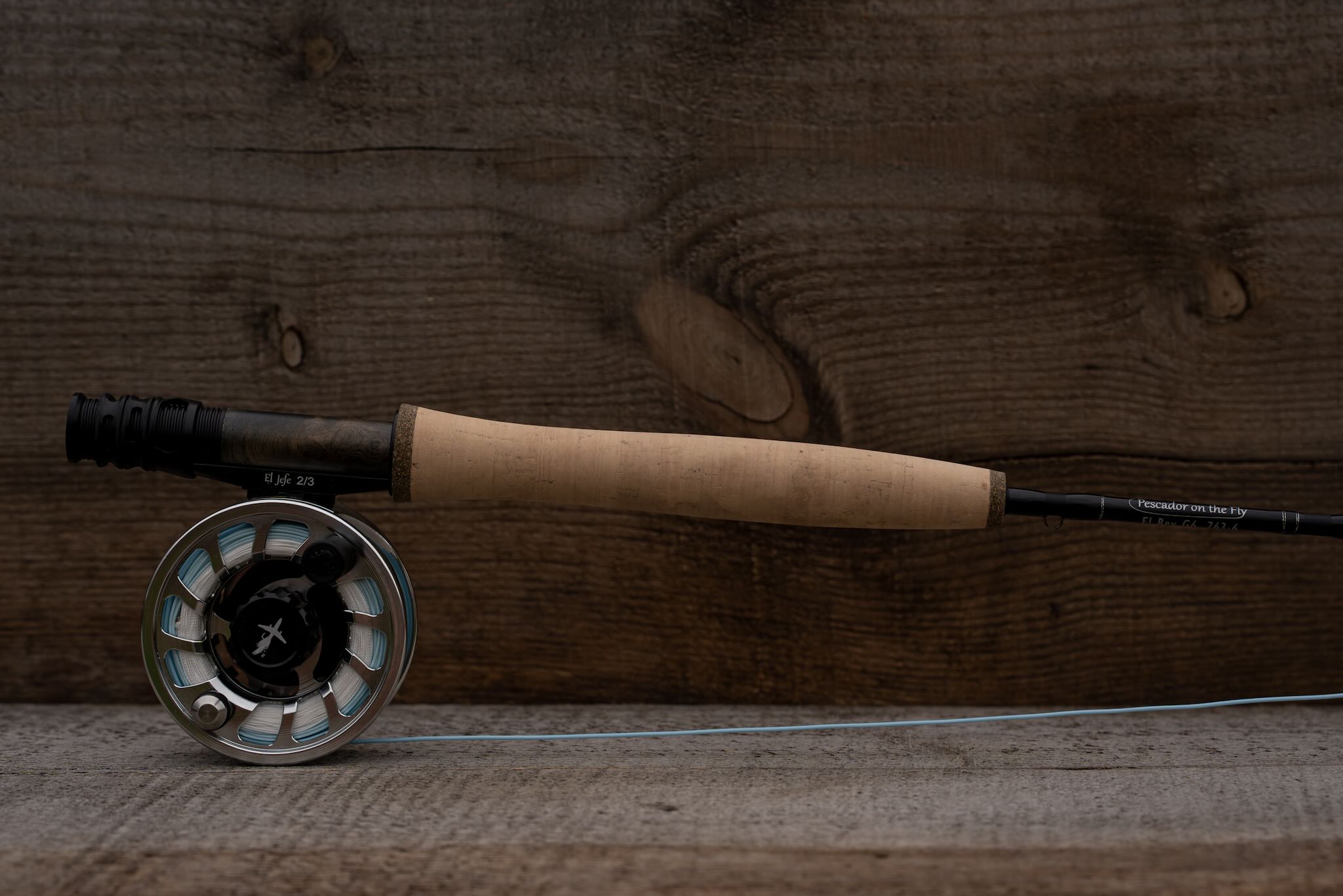 El Rey G6 7’6” 3 Weight Six Section Travel Fly Rod & Reel Combo