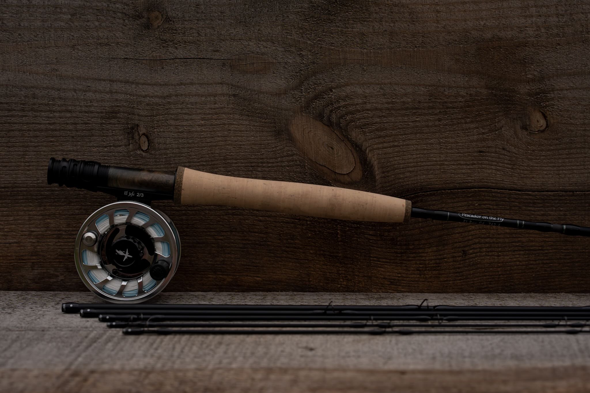 El Rey G6 7’6” 3 Weight Six Section Travel Fly Rod & Reel Combo