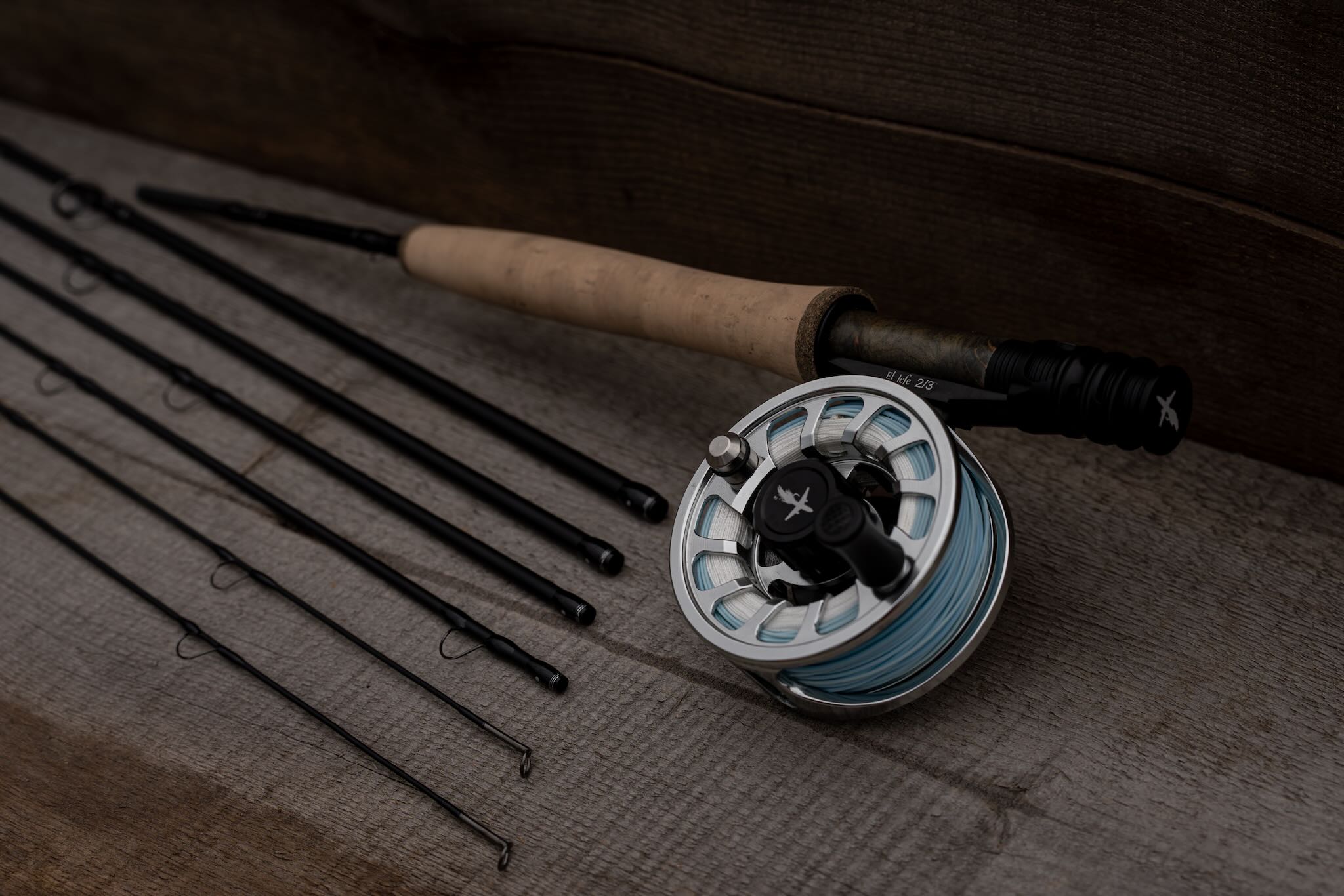 El Rey G6 7’6” 3 Weight Six Section Travel Fly Rod