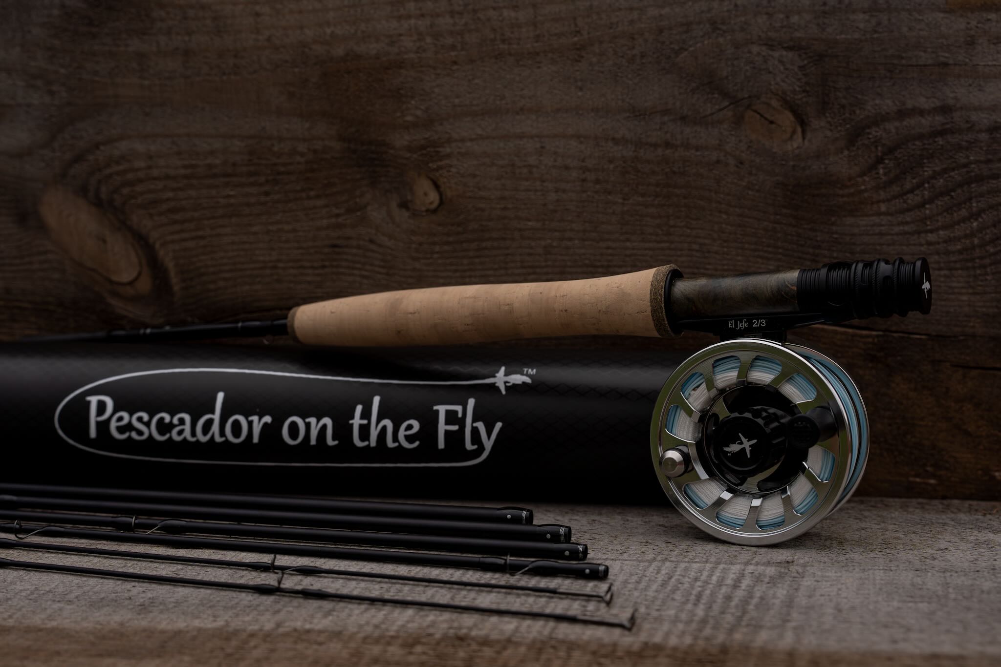 El Rey G6 7’6” 3 Weight Six Section Travel Fly Rod & Reel Combo