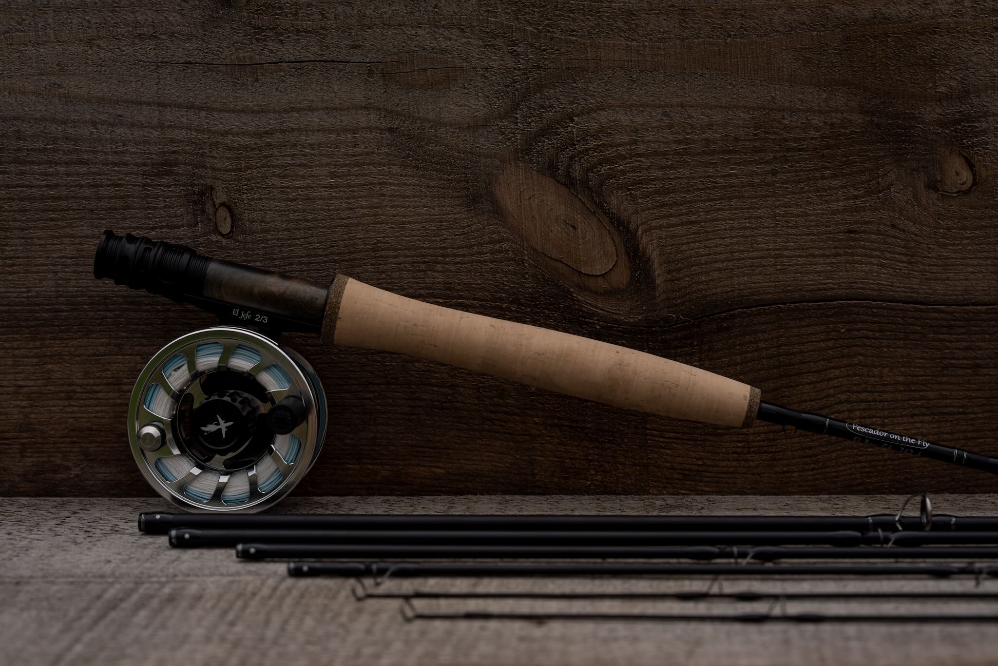 El Rey G6 7’6” 3 Weight Six Section Travel Fly Rod & Reel Combo