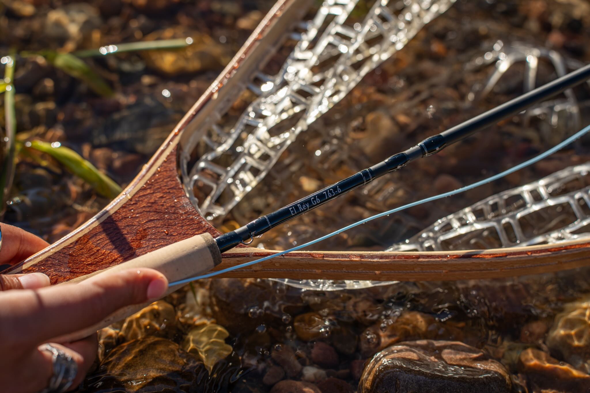 El Rey G6 7’6” 3 Weight Six Section Travel Fly Rod & Reel Combo