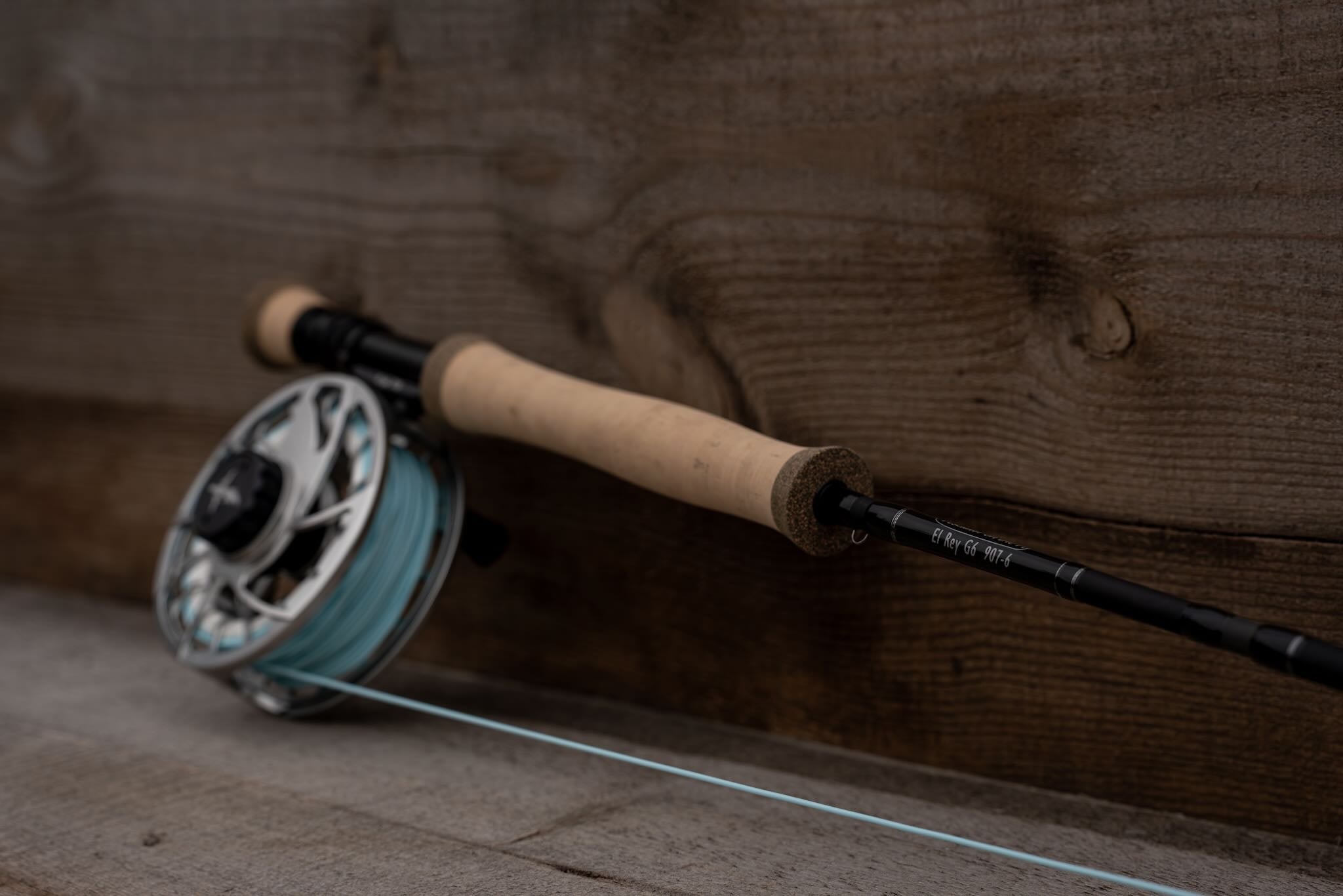 El Rey G6 9’ 7 Weight Six Section Travel Fly Rod & Reel Combo