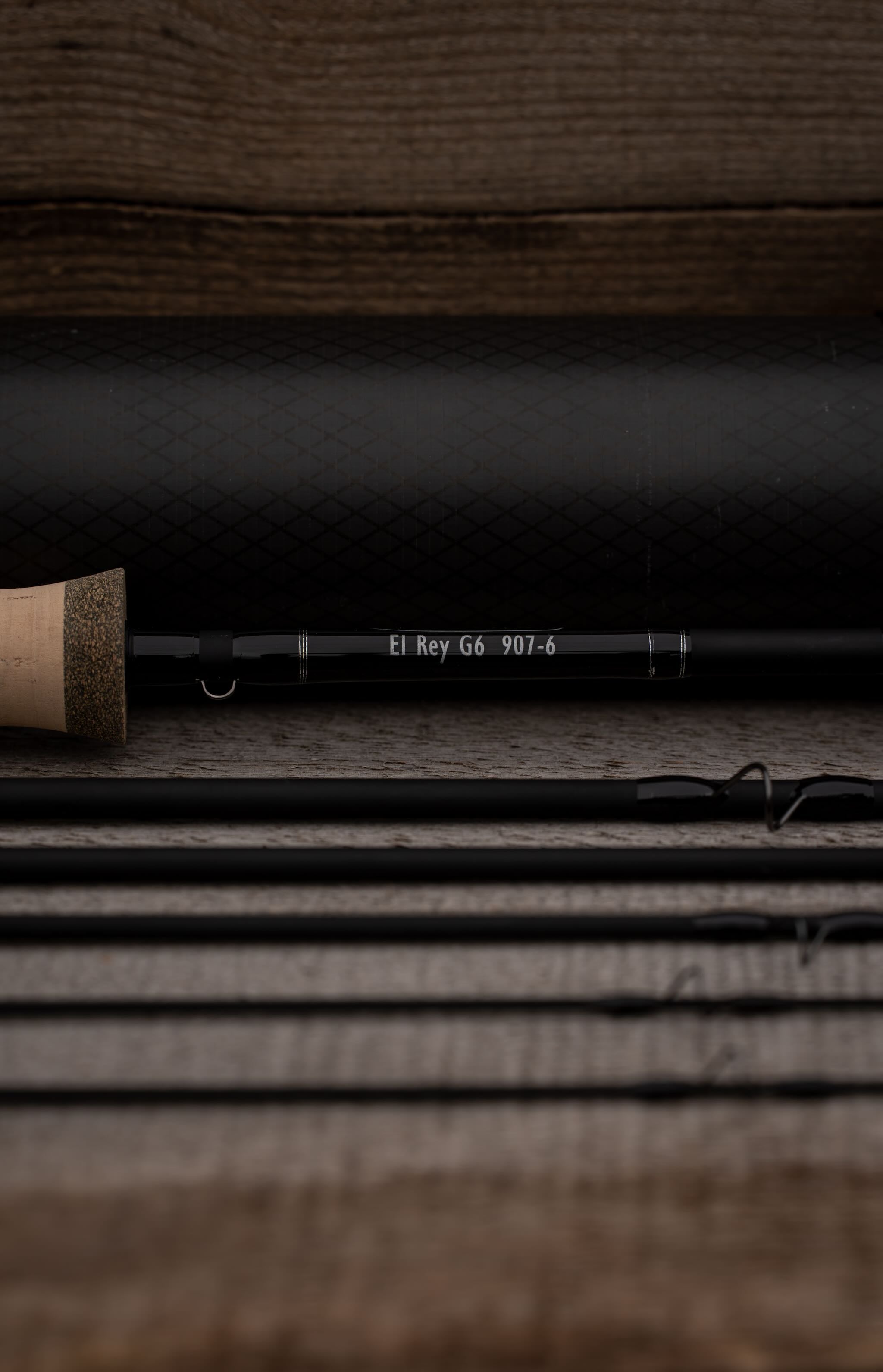 El Rey G6 9’ 7 Weight Six Section Travel Fly Rod & Reel Combo