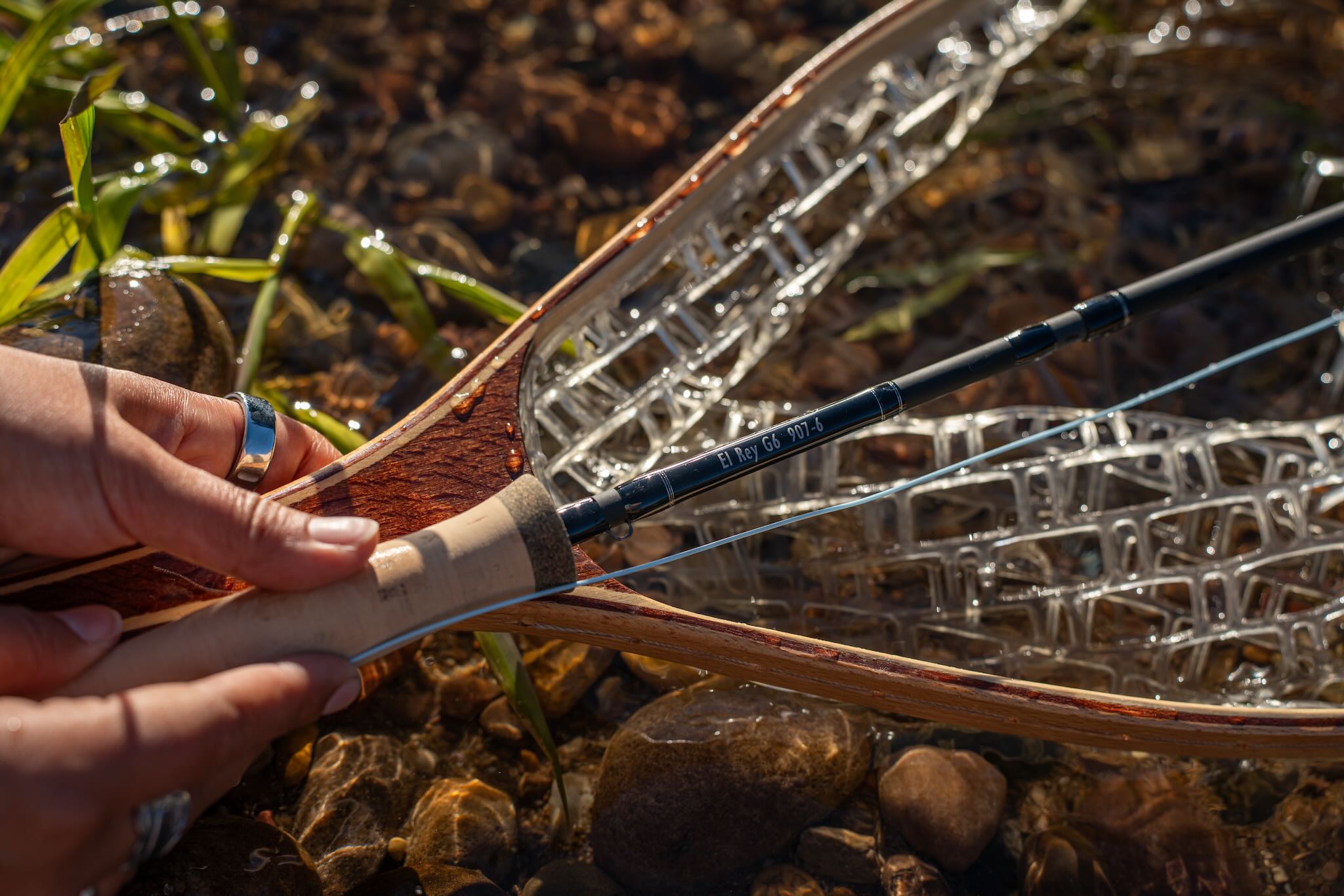 El Rey G6 9’ 7 Weight Six Section Travel Fly Rod & Reel Combo