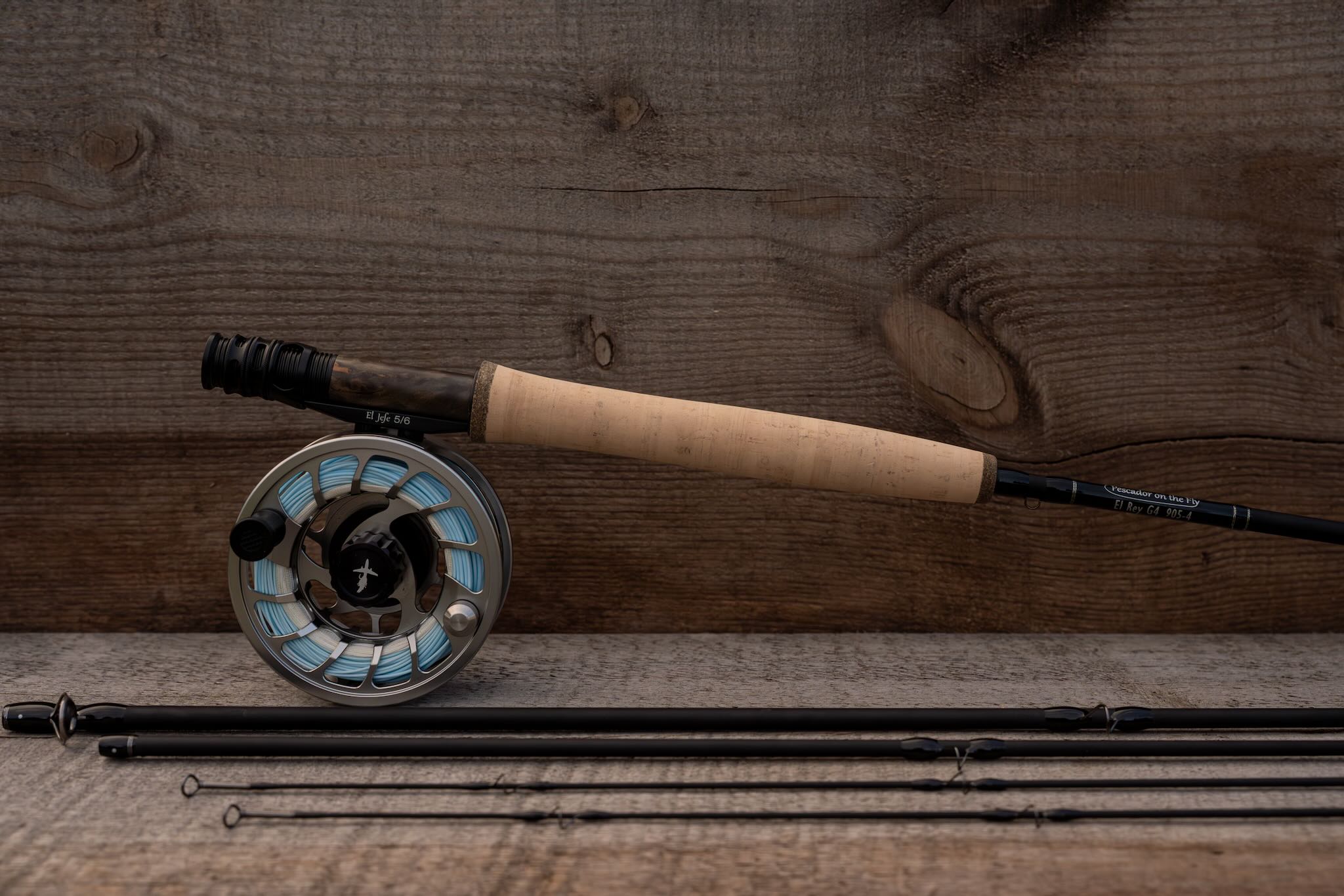 El Rey G4 9’ 5 Weight Four Section Fly Rod & Reel Combo