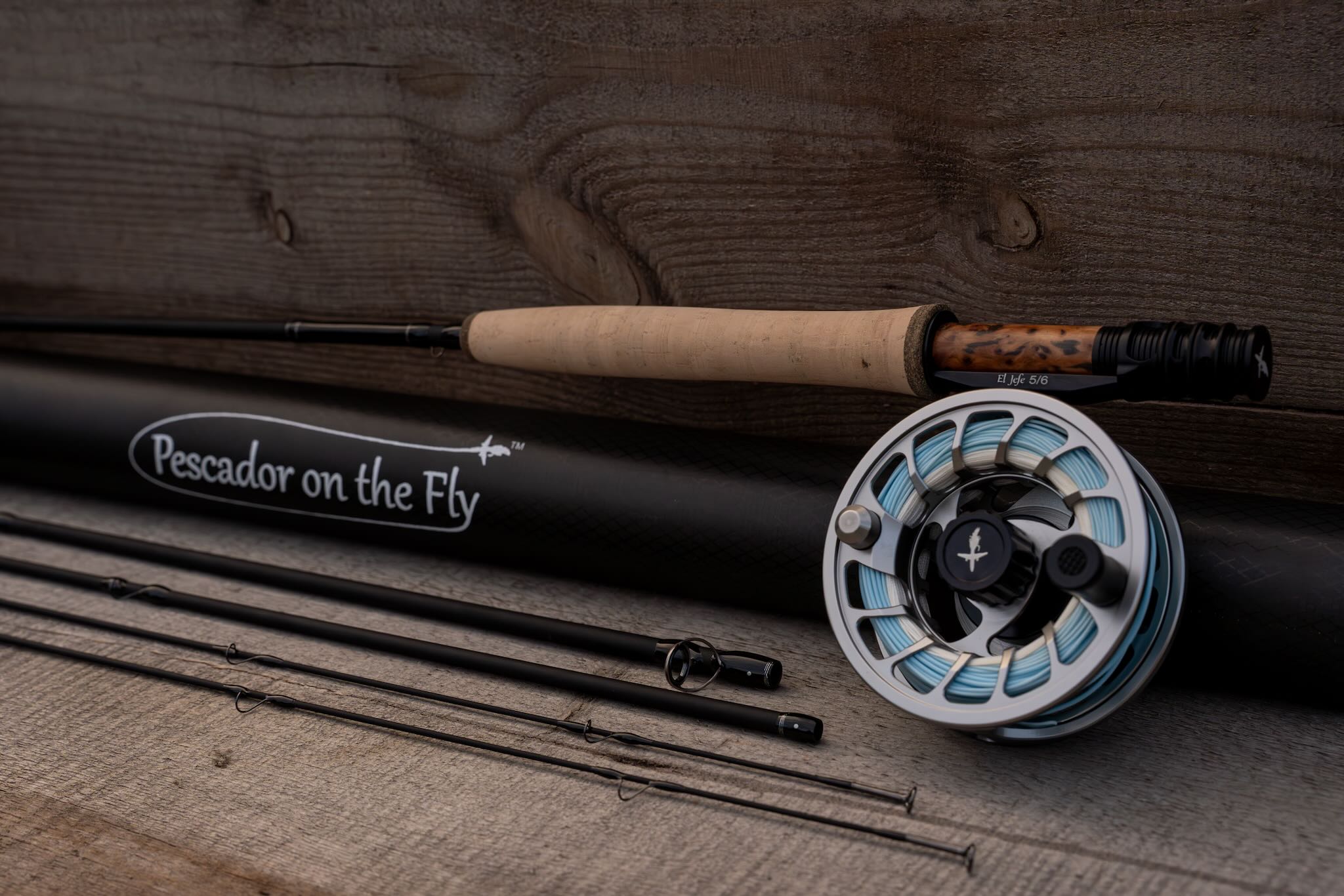 El Rey G4 9’ 5 Weight Four Section Fly Rod & Reel Combo