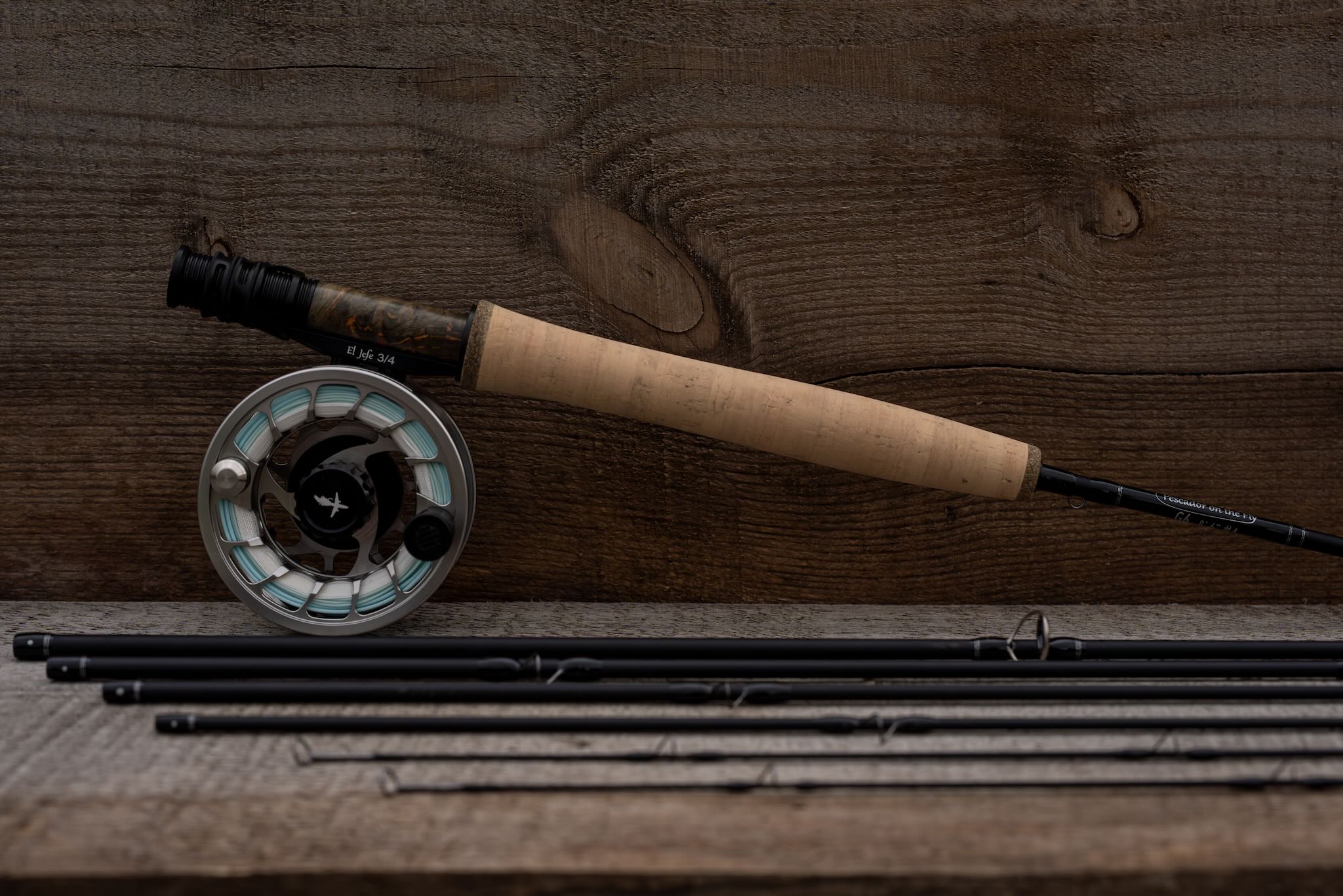 El Rey G6 8’6” 4 Weight Six Section Travel Fly Rod & Reel Combo