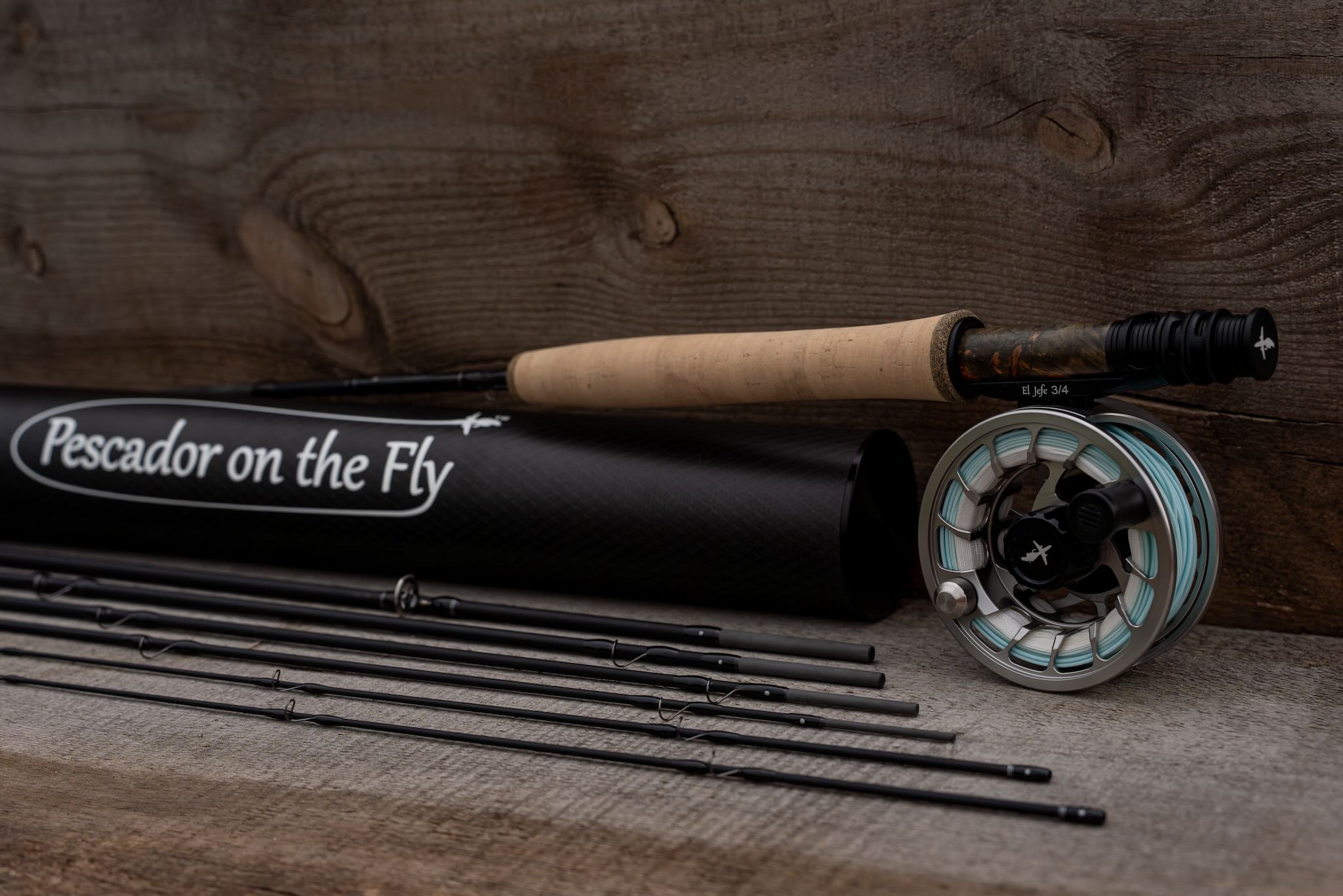 El Rey G6 8’6” 4 Weight Six Section Travel Fly Rod & Reel Combo