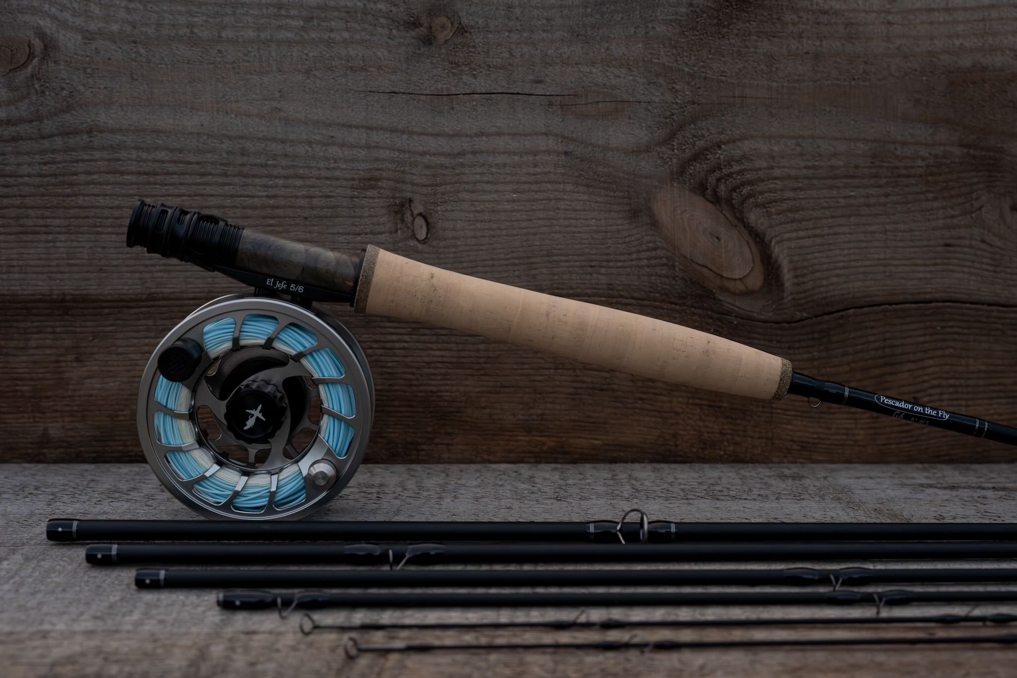 El Rey G6 9’ 5 Weight Six Section Travel Fly Rod