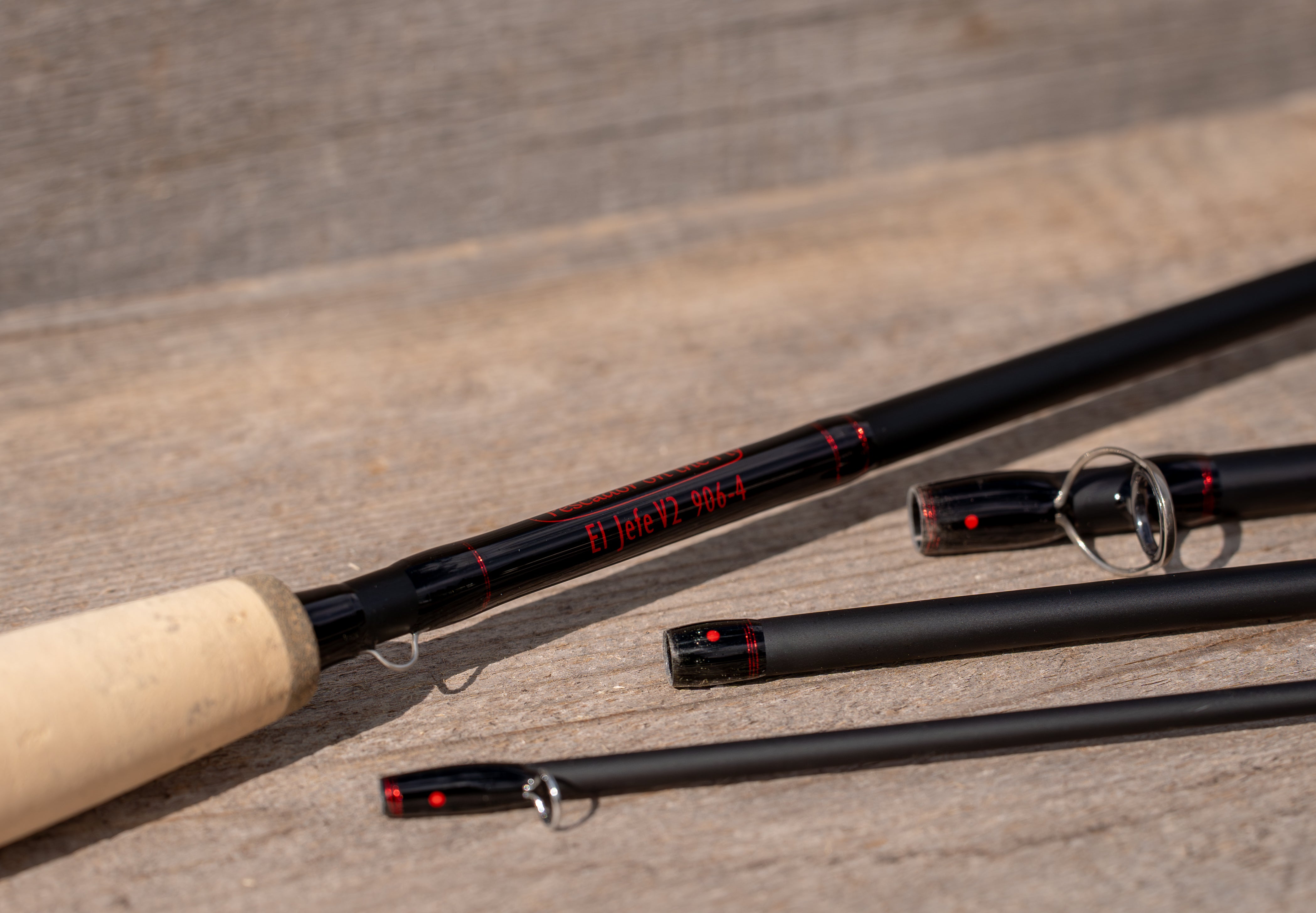 El Jefe v2 9’ 6 Weight Four Section Fly Rod