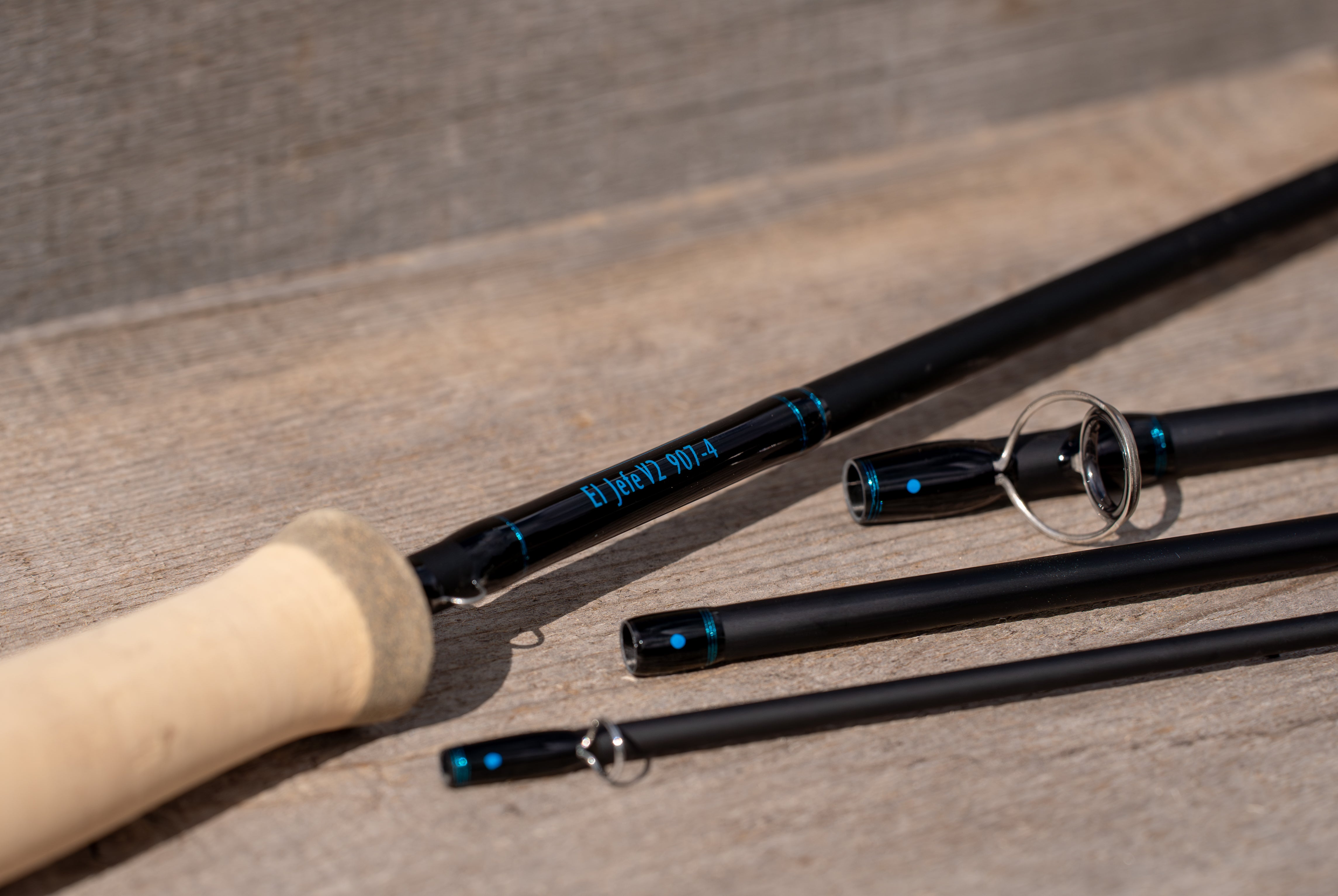 El Jefe v2 9’ 7 Weight Four Section Fly Rod