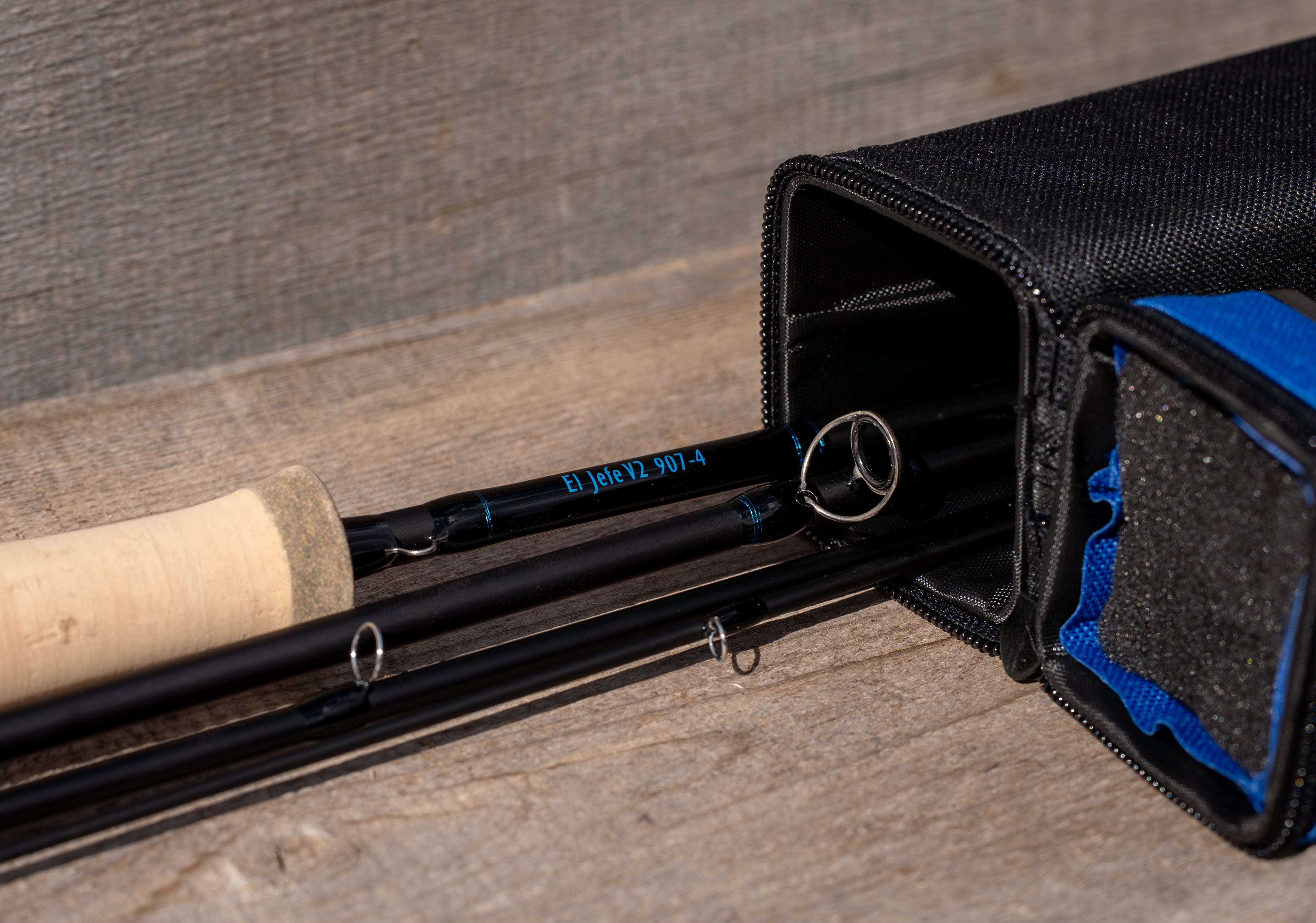 El Jefe v2 9’ 7 Weight Four Section Fly Rod