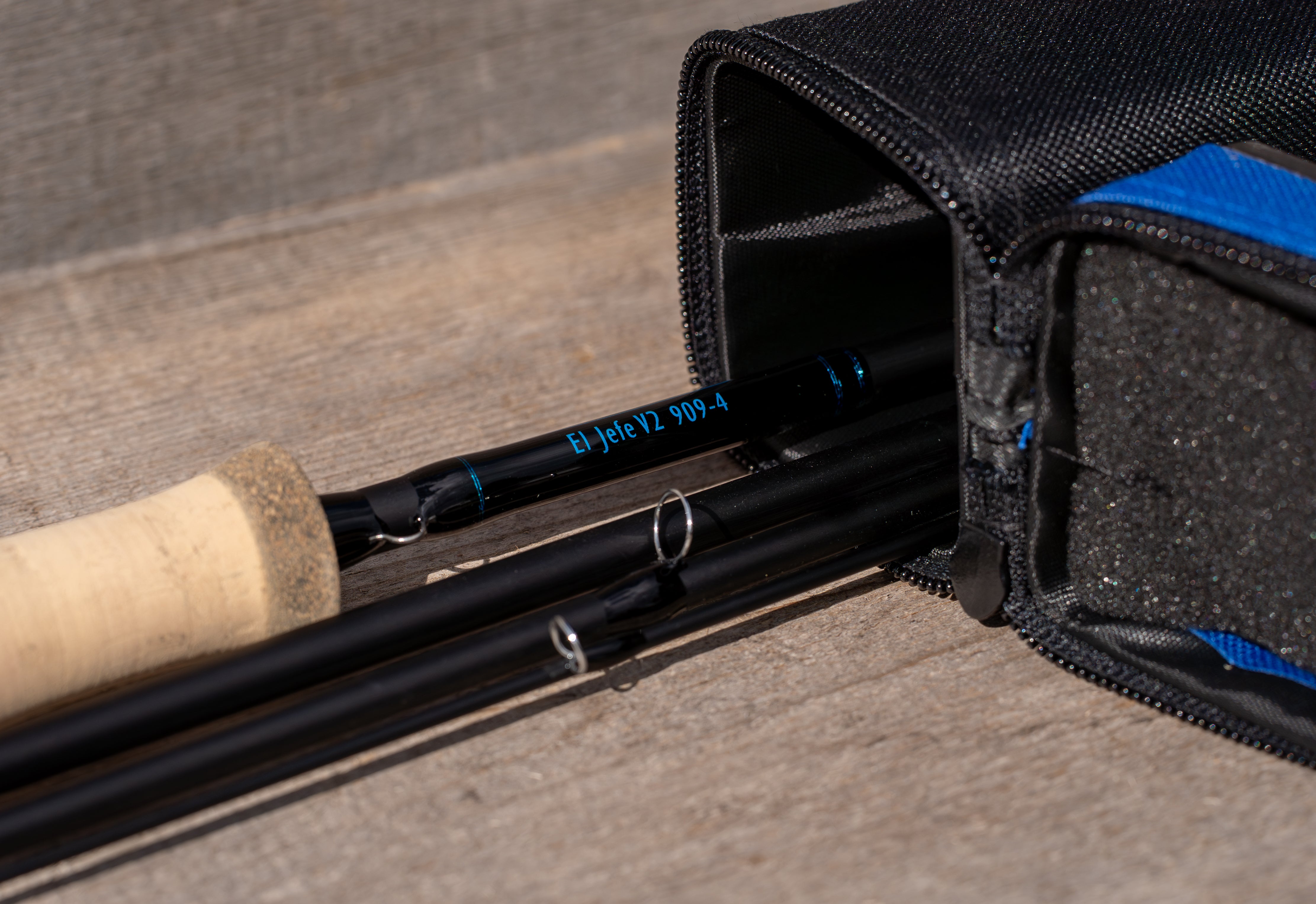 El Jefe v2 9’ 9 Weight Four Section Fly Rod & Reel Combo