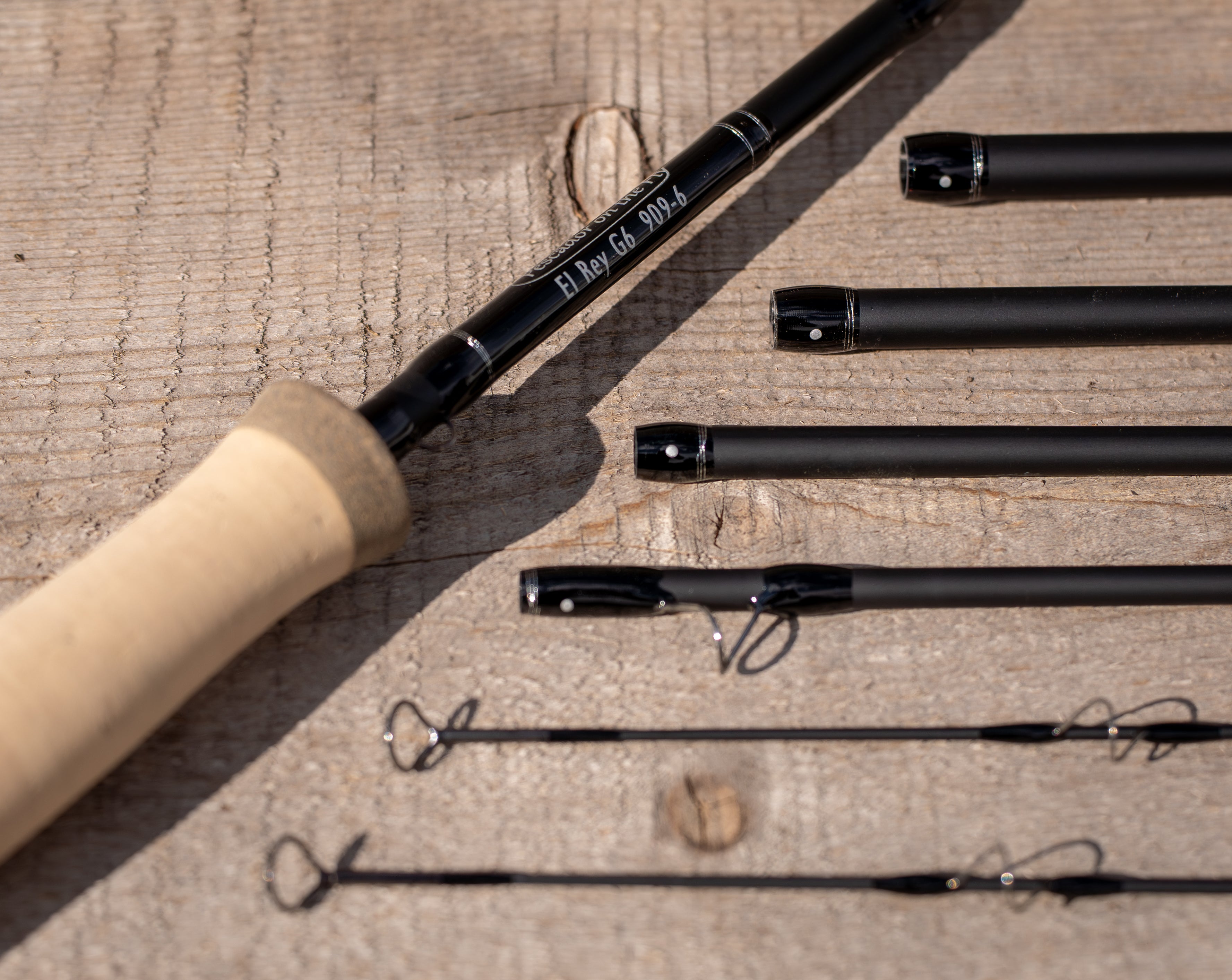 El Rey G6 9' 8 Weight Six Section Travel Fly Rod & Reel Combo