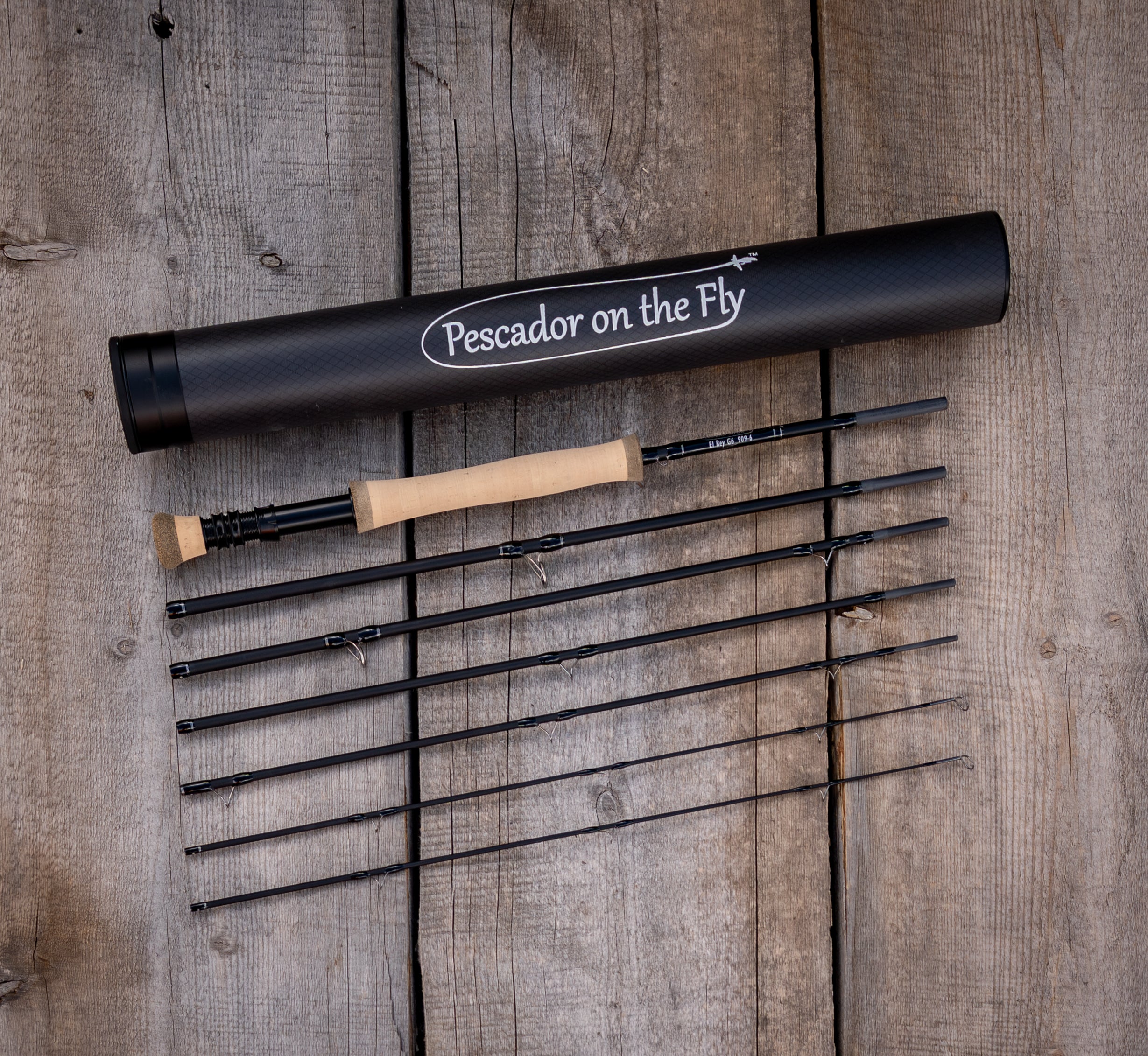 El Rey G6 9’ 9 Weight Six Section Travel Fly Rod