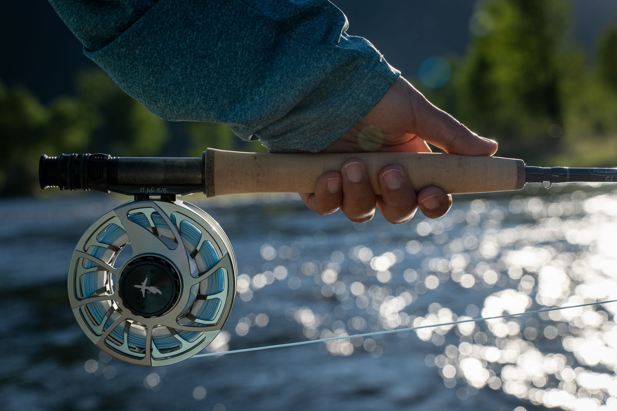 El Rey G6 9’ 5 Weight Six Section Travel Fly Rod & Reel Combo