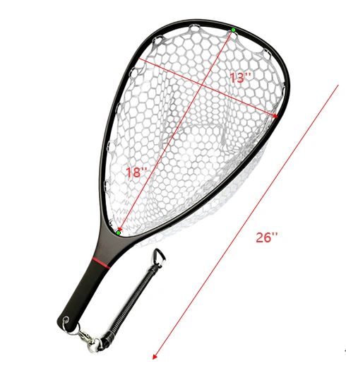 FULL CARBON FLY FISHING NET SYSTEMS | COMES WITH MAGNET CONNECTOR