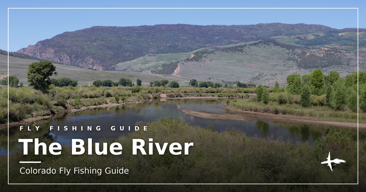 The Blue River joining the Colorado River in a wide Colorado valley, Grand County