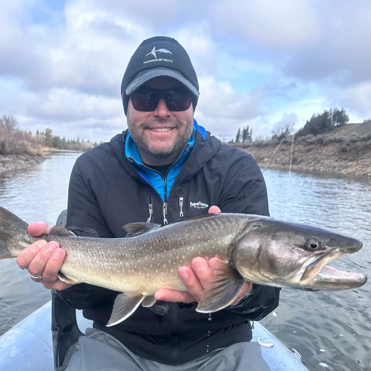 Fly Fishing The Blackfoot River in Montana in April 2023