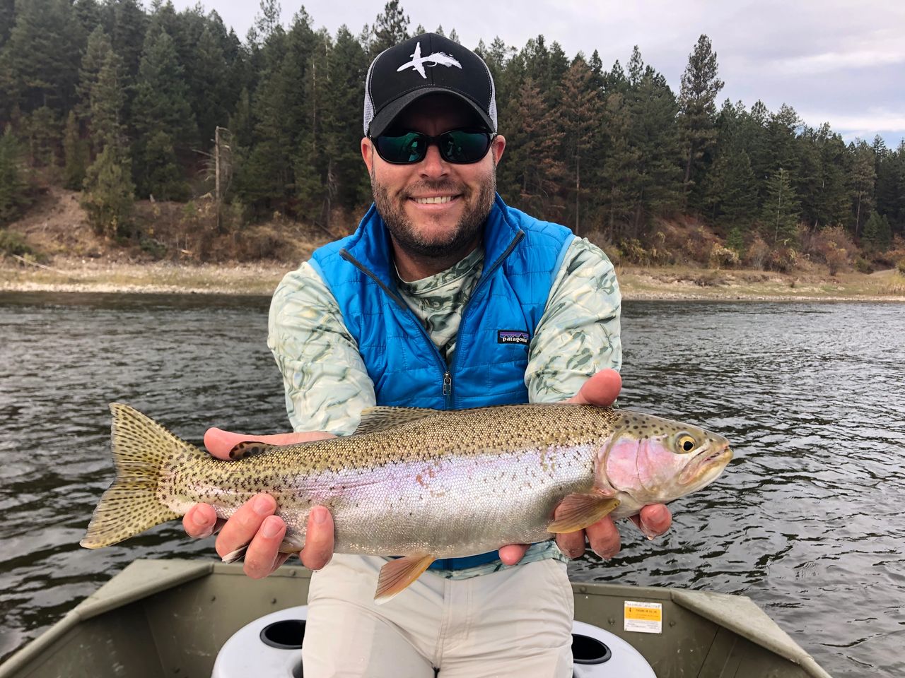 Fly Fishing The Clark Fork With My Friend Jake, aka Missoulaflygu