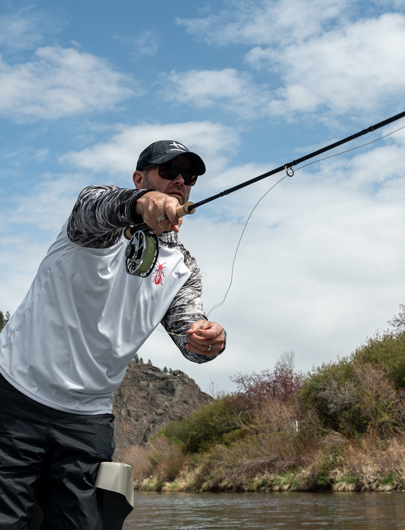 duel fly fishing pole MAVRK Dual I Convertible 9' & 10'2 3/4 Weight Euro Nymph Rod Premium Japanese Carbon Fiber Graphite Lightweight Sensitive Moderate Fast Action Trout Fly Rod 4/5 Piece Dry Premium Fly Rods | El