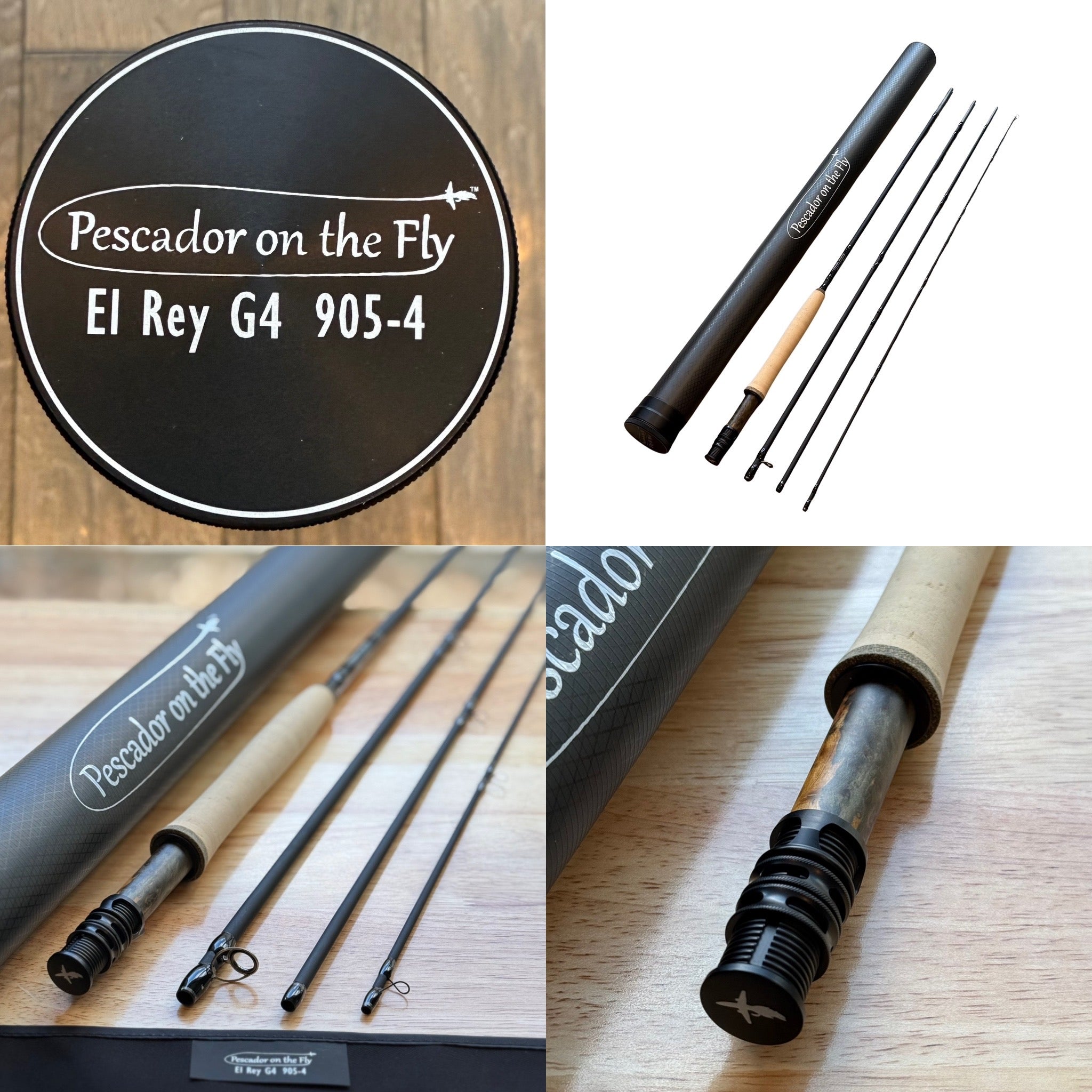 El Rey G4 | 905-4 | 9' 5 Weight Four Section Fly Rod