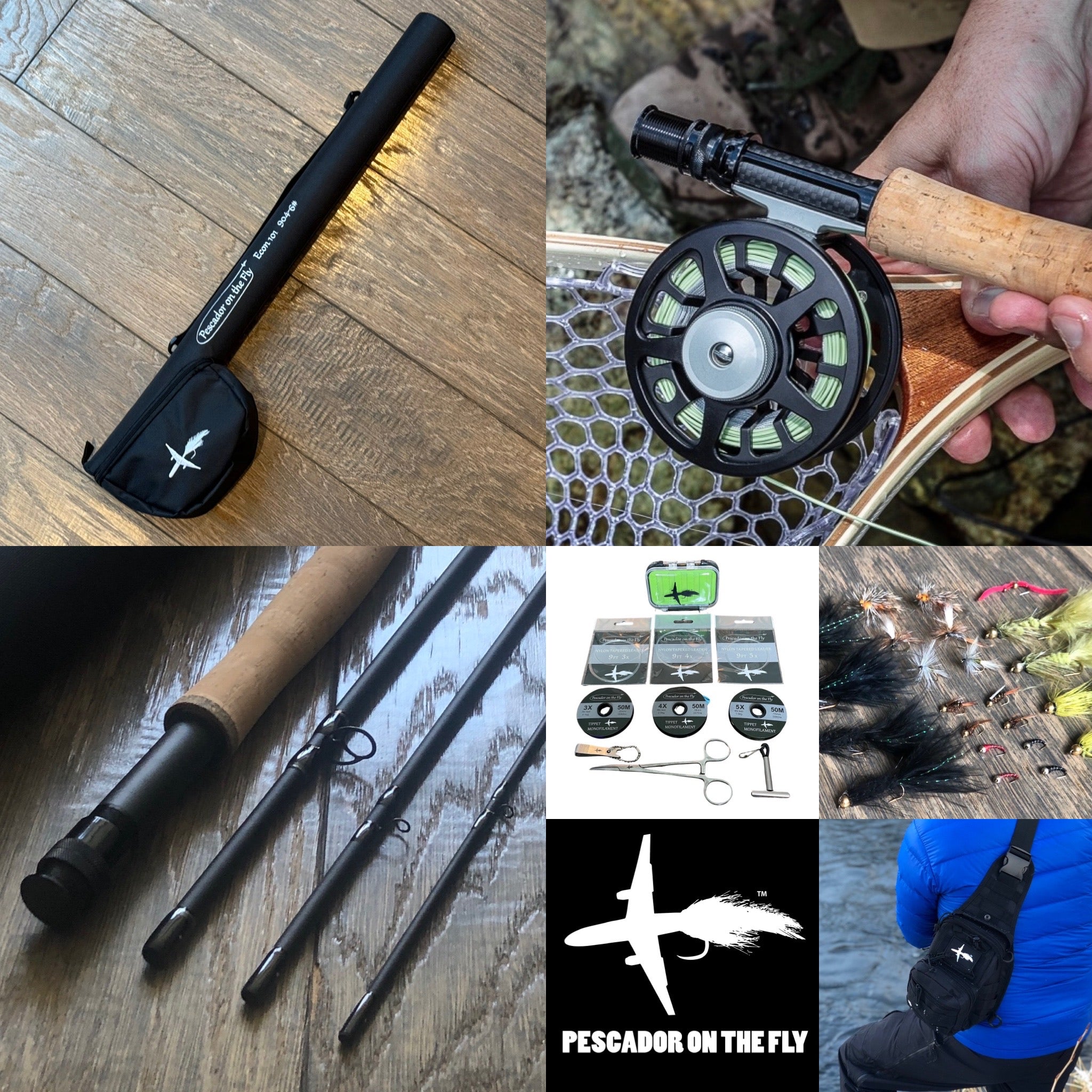 Econ 101 Fly Rod & Reel Combo - The Best Value in Freshwater Fly Fishing - PLUS FREE BONUS