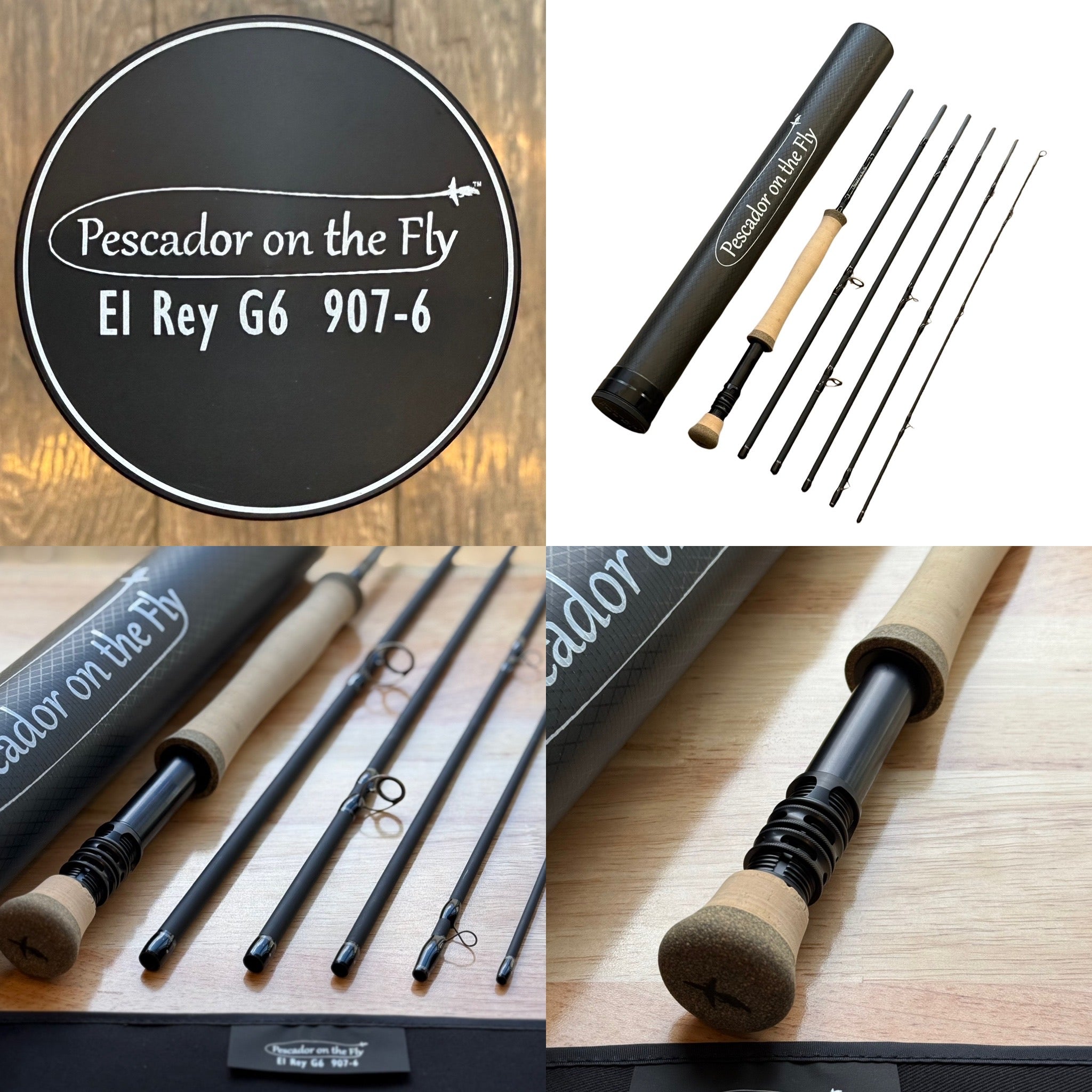 El Rey G6 | 907-6 | 9' 7 Weight Six Section Fly Rod