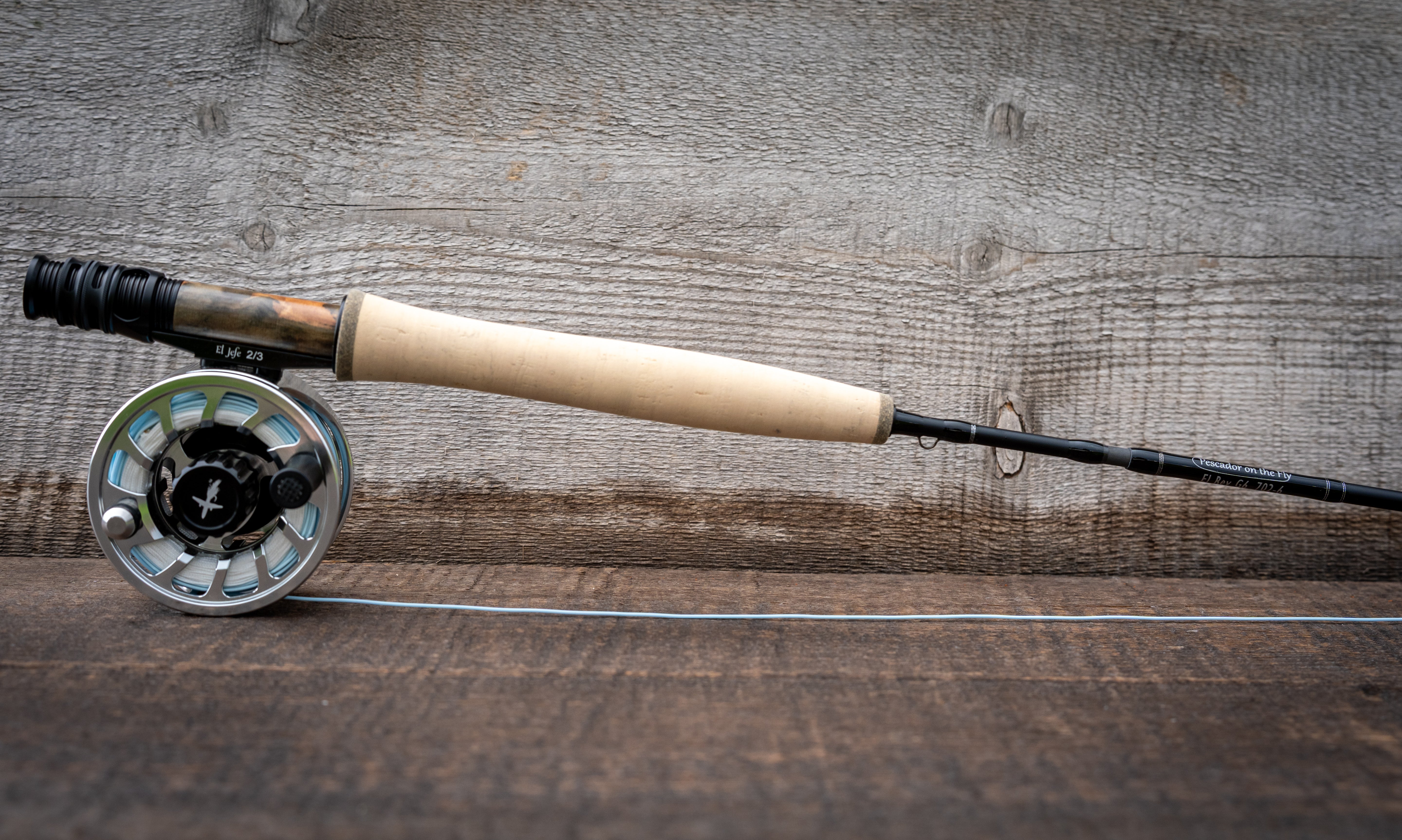 El Rey G6 7’ 2 Weight Six Section Travel Fly Rod