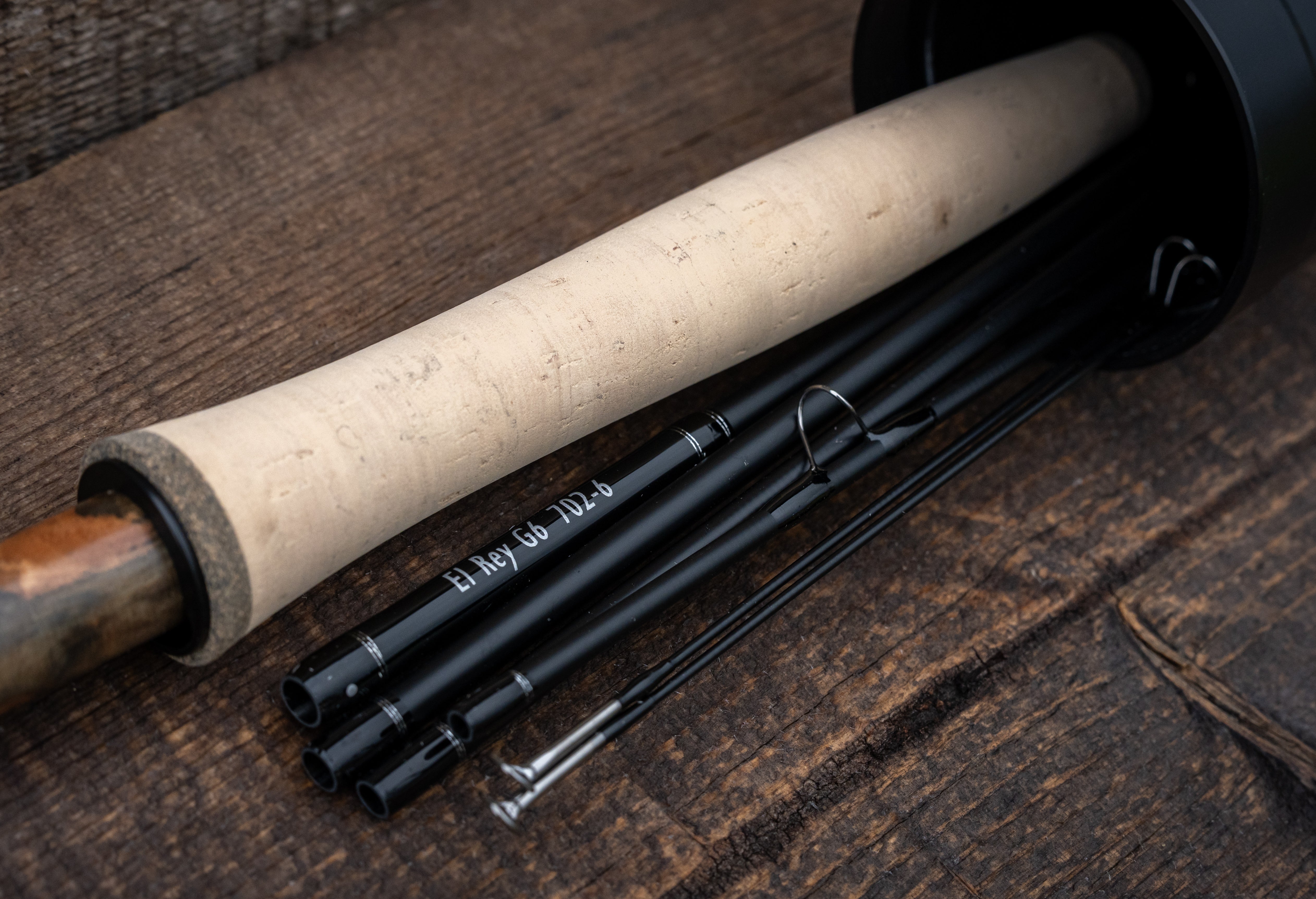El Rey G6 7’ 2 Weight Six Section Travel Fly Rod