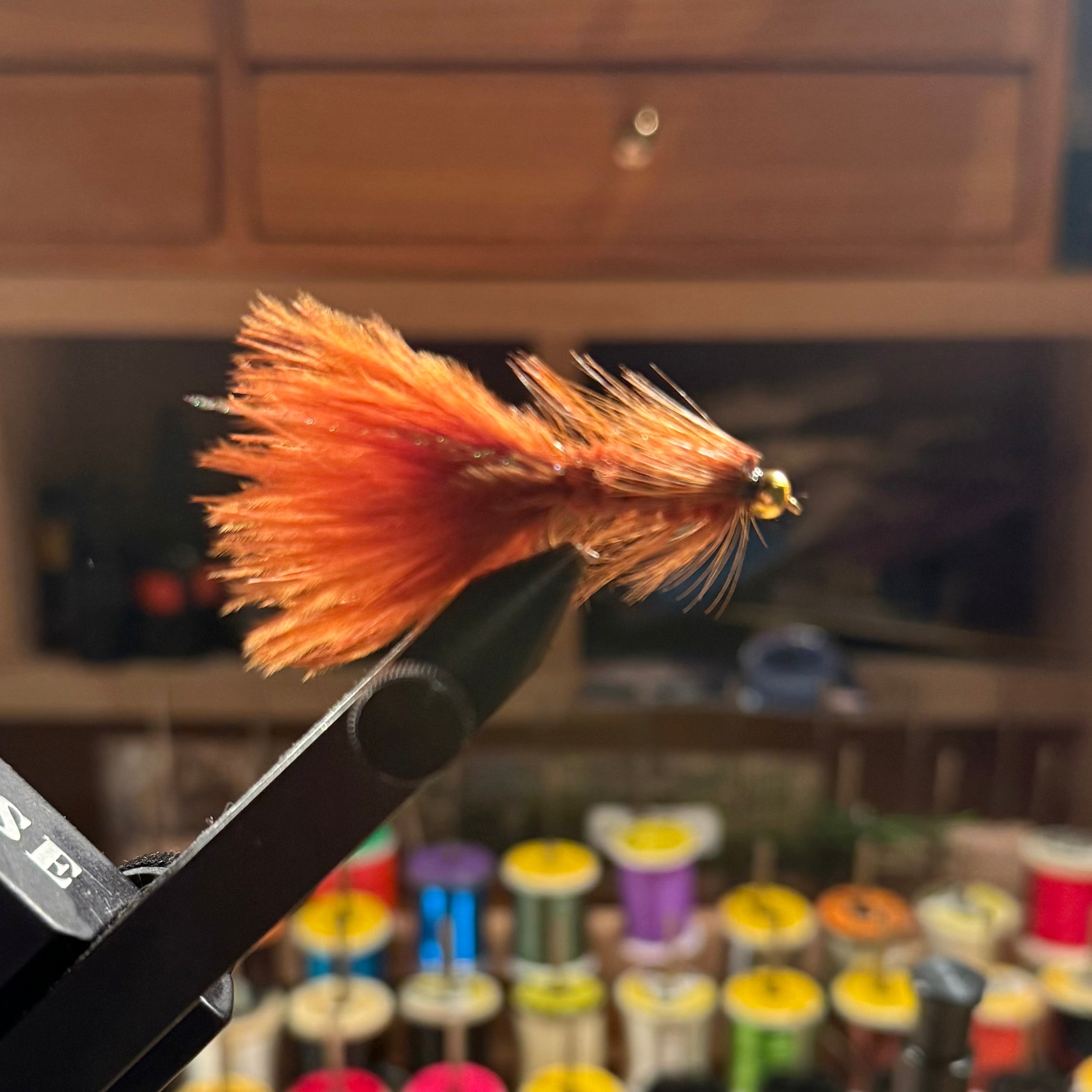 Brown Bead Head Woolly Bugger