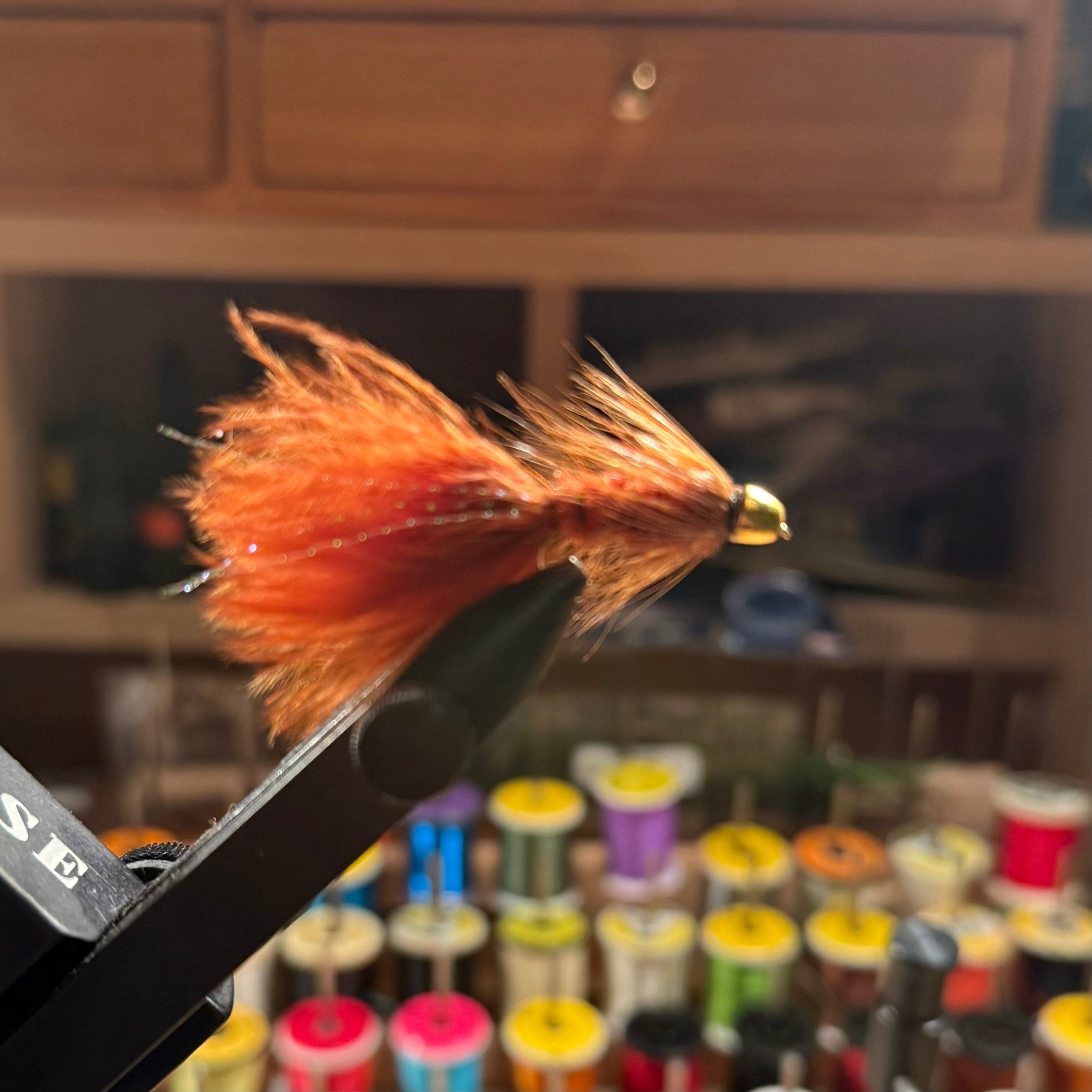 Brown Cone Head Woolly Bugger